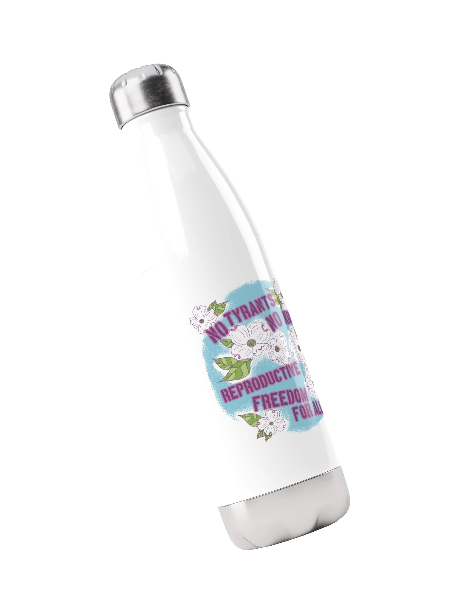 No Tyrants, No Kings Water Bottle — Virginia product image (3)