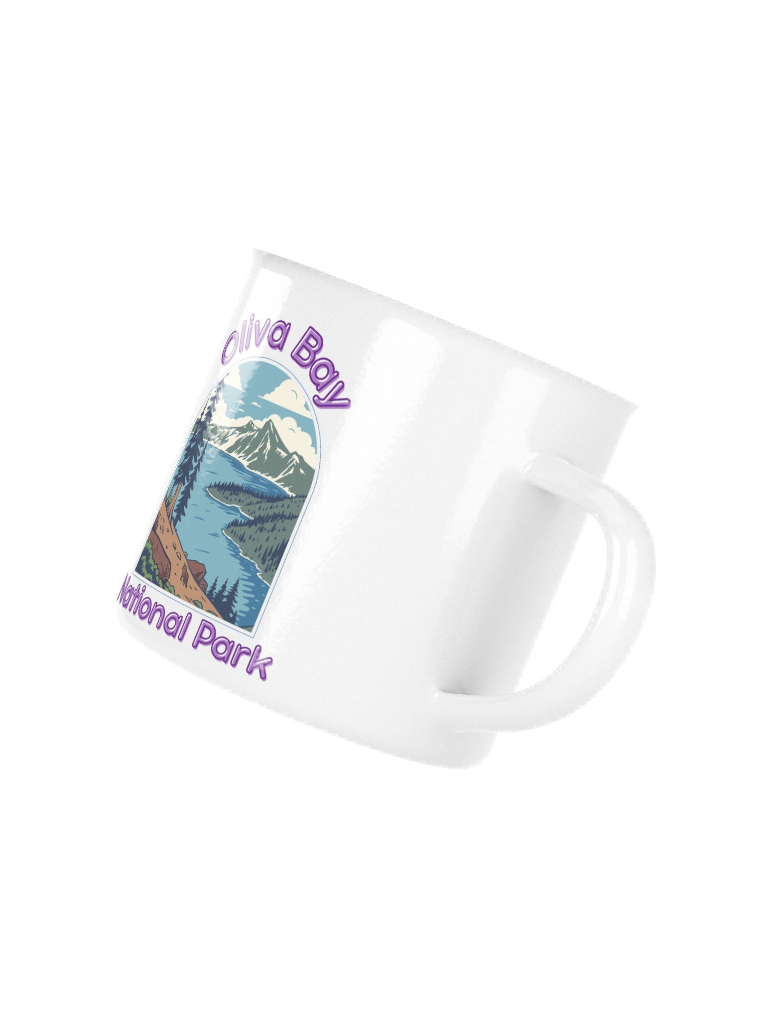 Oliva Bay National Park Enamel Camp Mug product image (3)