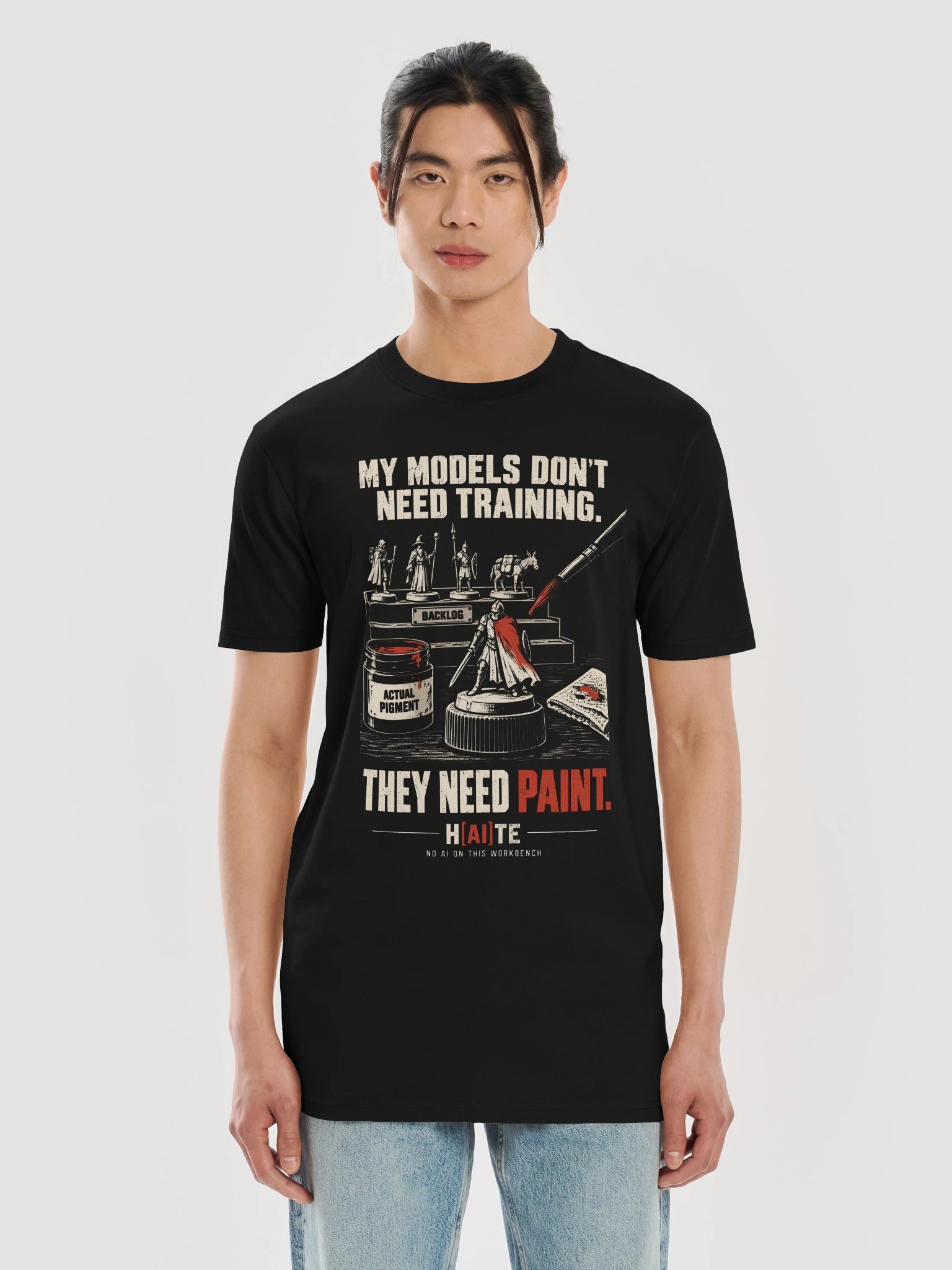MY MODELS DON’T NEED TRAINING | Heavyweight Tee product image (25)