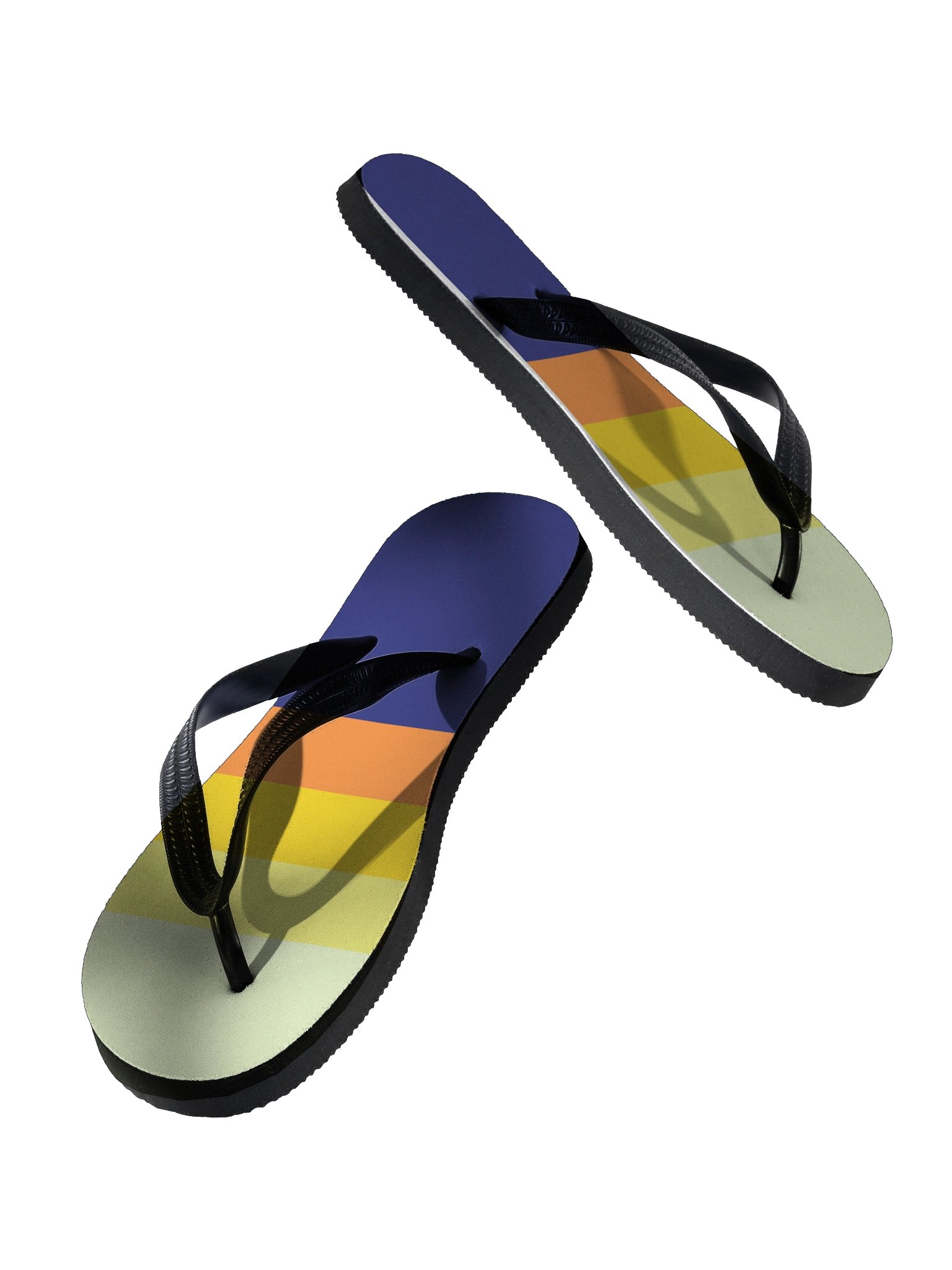 Vibrant Bands Custom Flip-Flops product image (2)