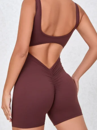 Baddie Seams VV Back Jumpsuit Summer 26 product image (5)