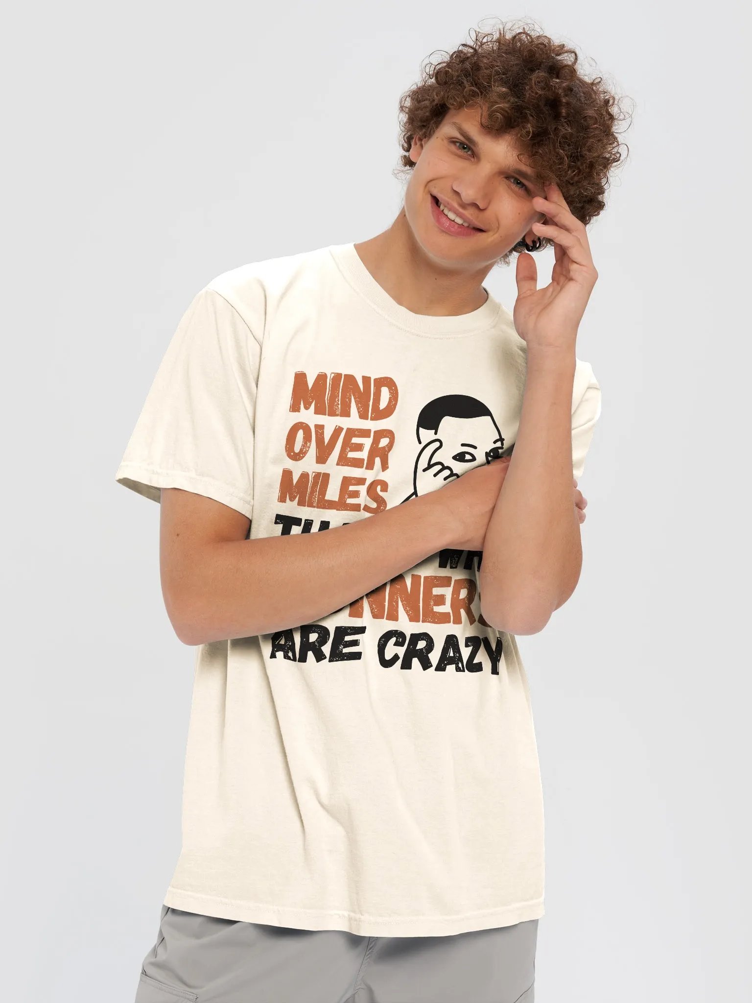 MIND OVER MILES RUNNERS Comfort Tee product image (13)