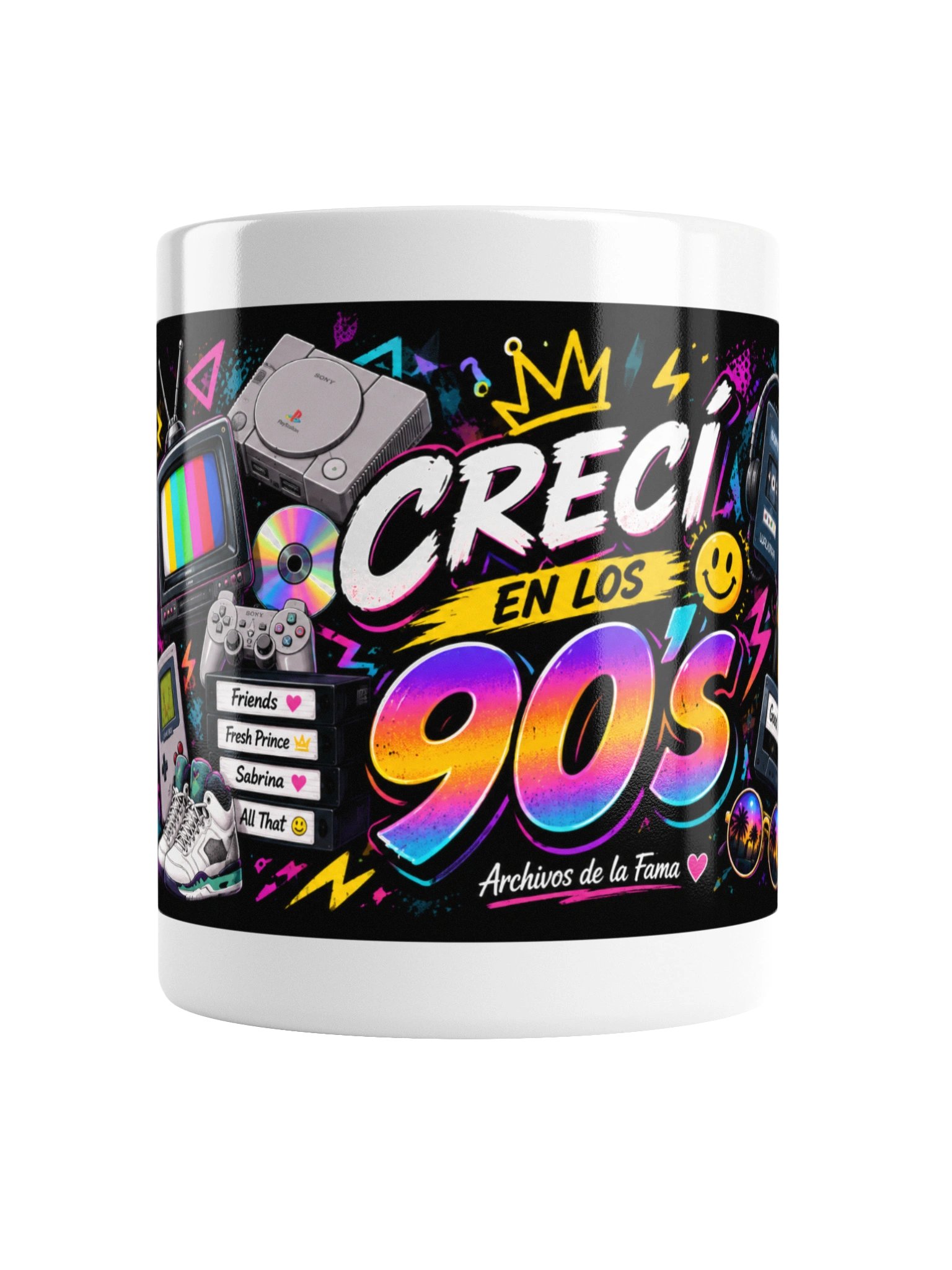 Taza “Crecí en los 90s” product image (2)