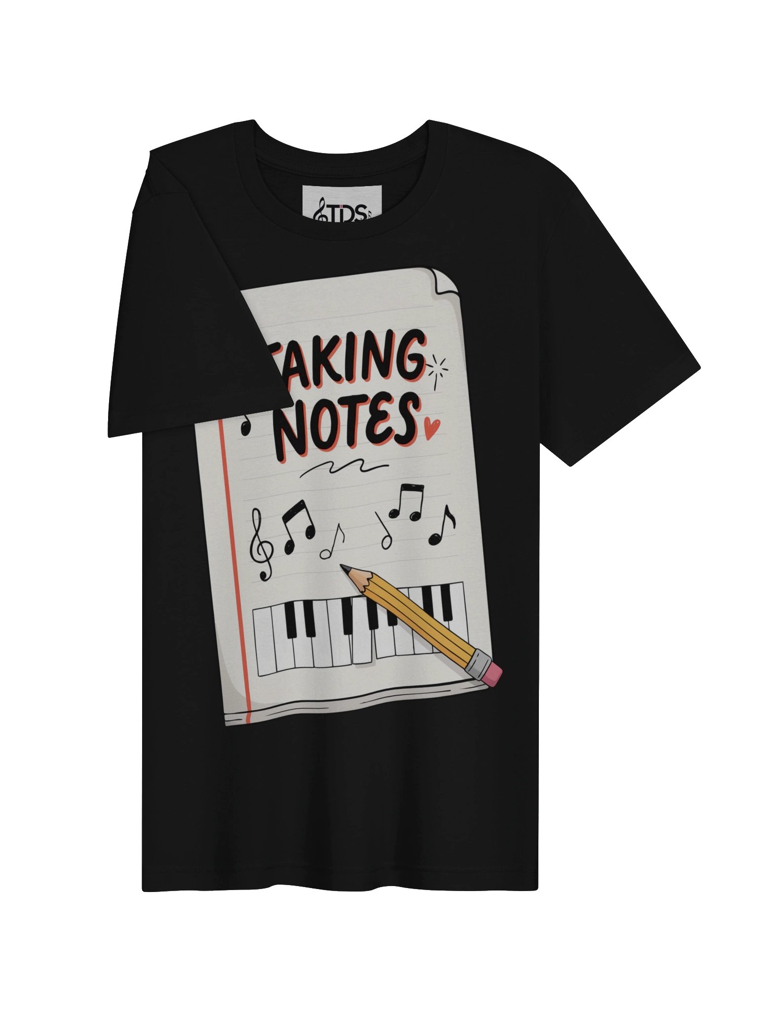 Taking Notes Music Tee product image (3)