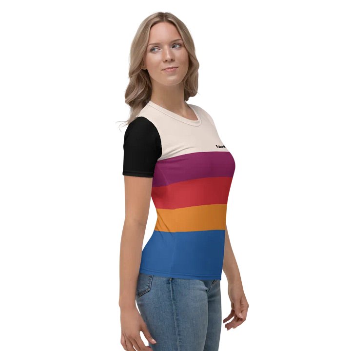 FR AOP Women's Crew Neck T-Shirt product image (2)