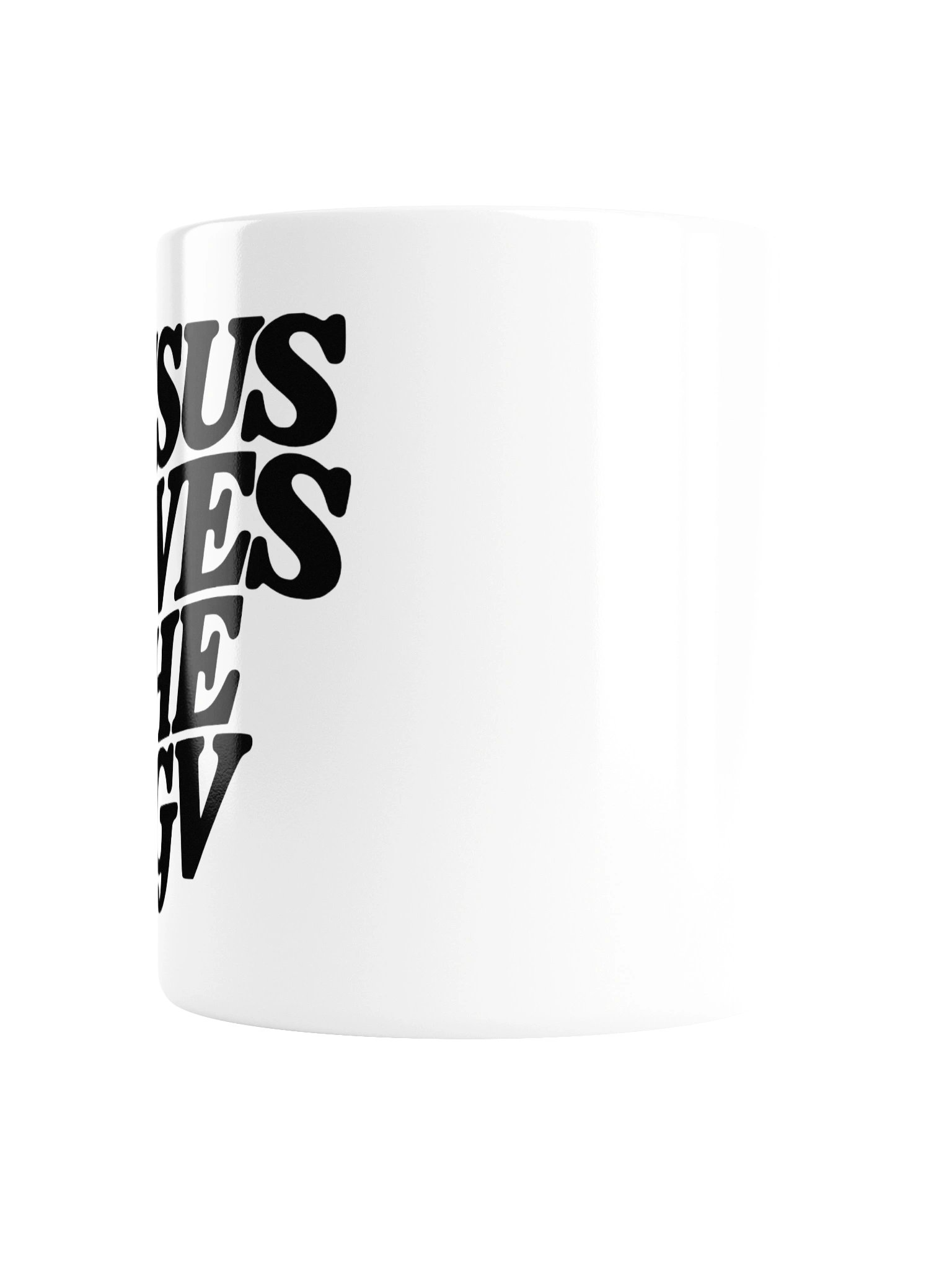 Jesus Loves SGV Gloss Mug product image (4)
