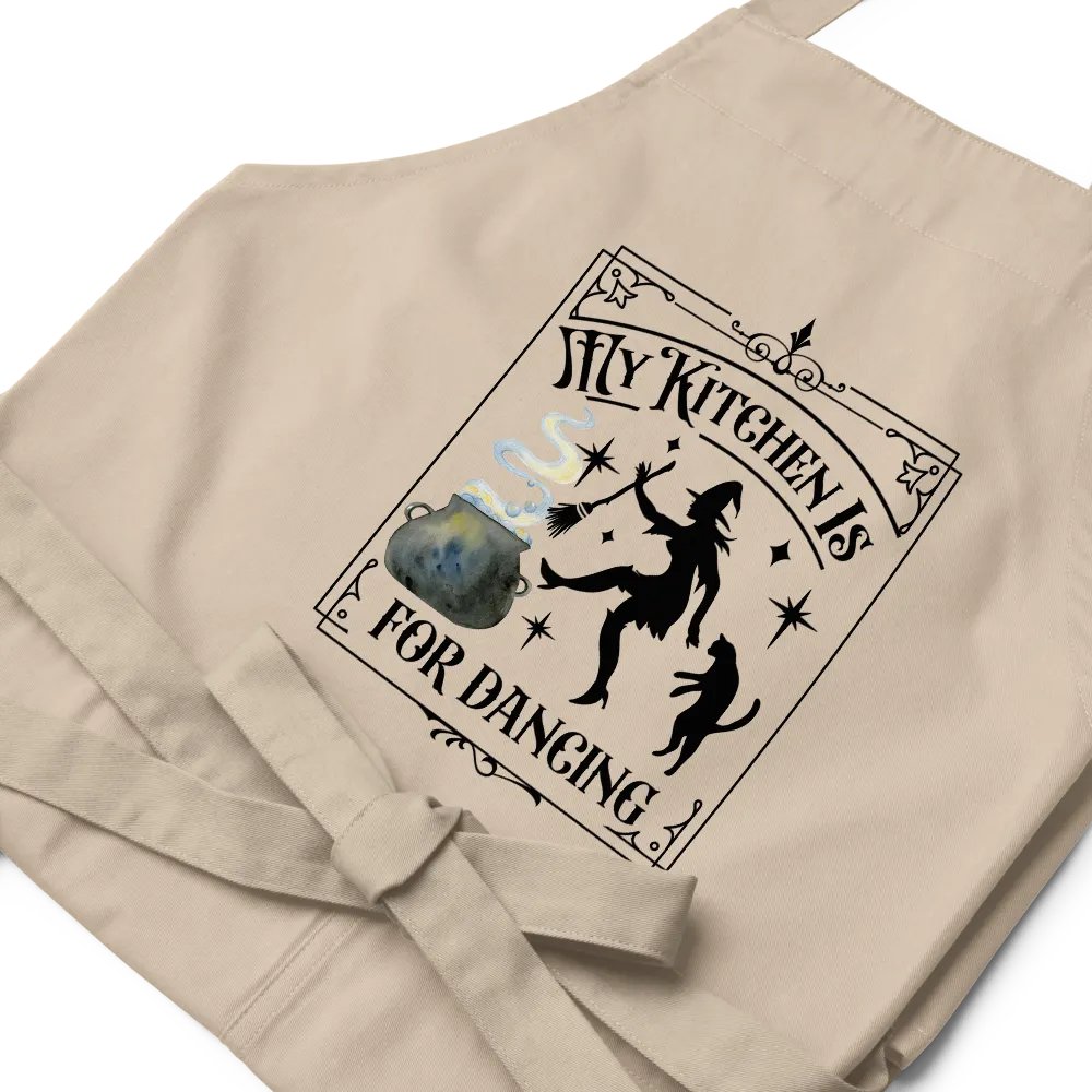 My Kitchen is For Dancing APRON - Witchy, Kitchen Witch, Magic Kitchen Gift product image (1)