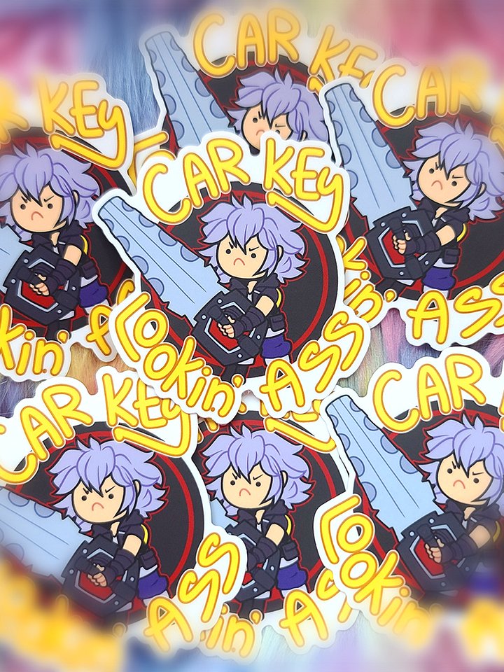 Car Key Lookin' Ass | Sticker product image (1)