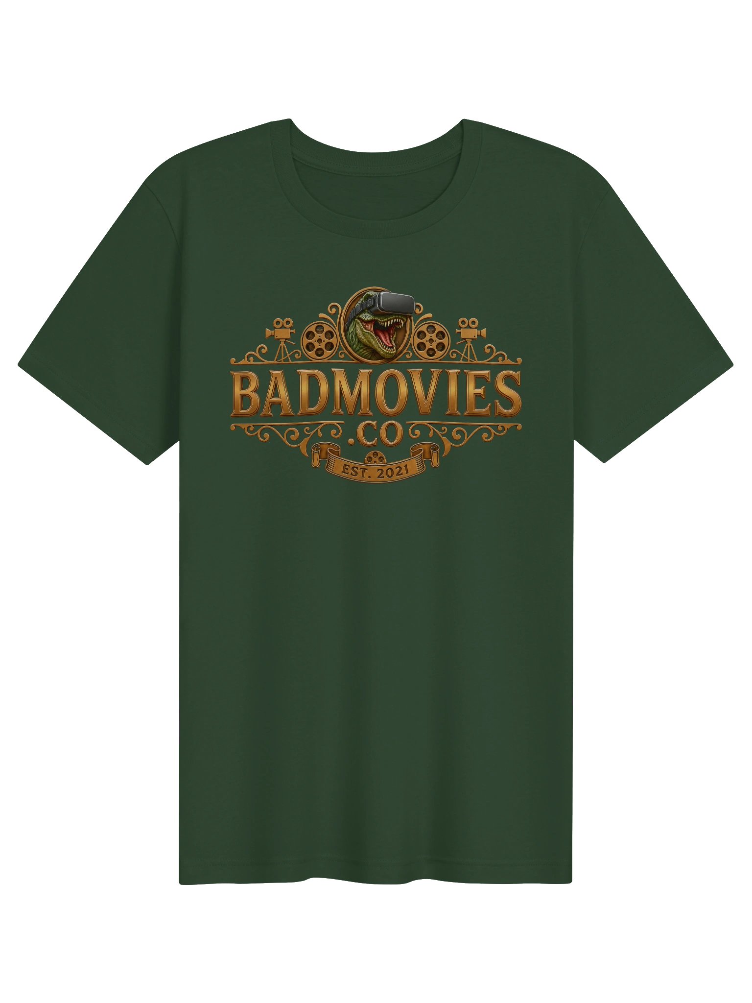 Bad Movies Ornate Dino Logo Tee product image (1)