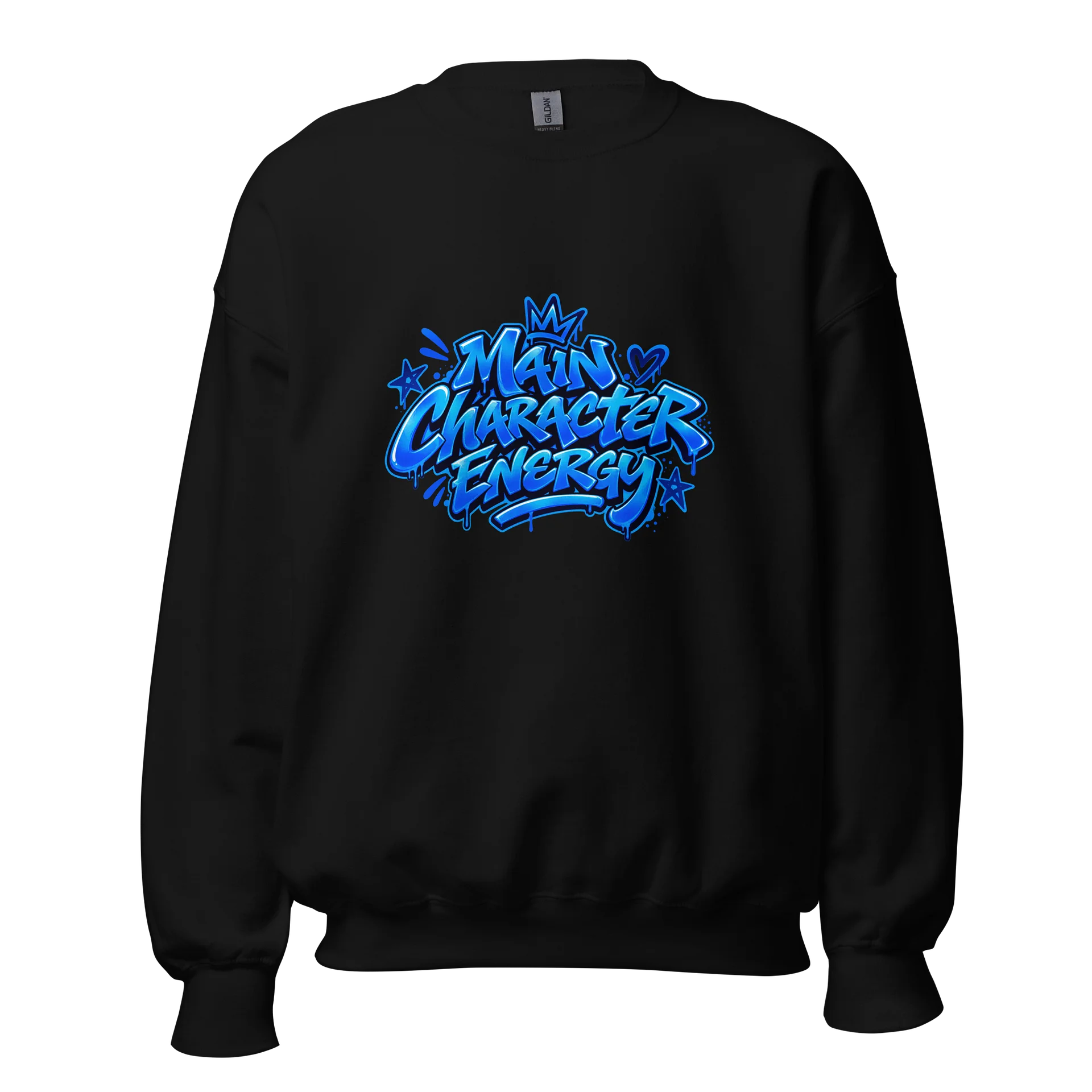 HERitage Main Character Energy Sweatshirt In Blue product image (2)