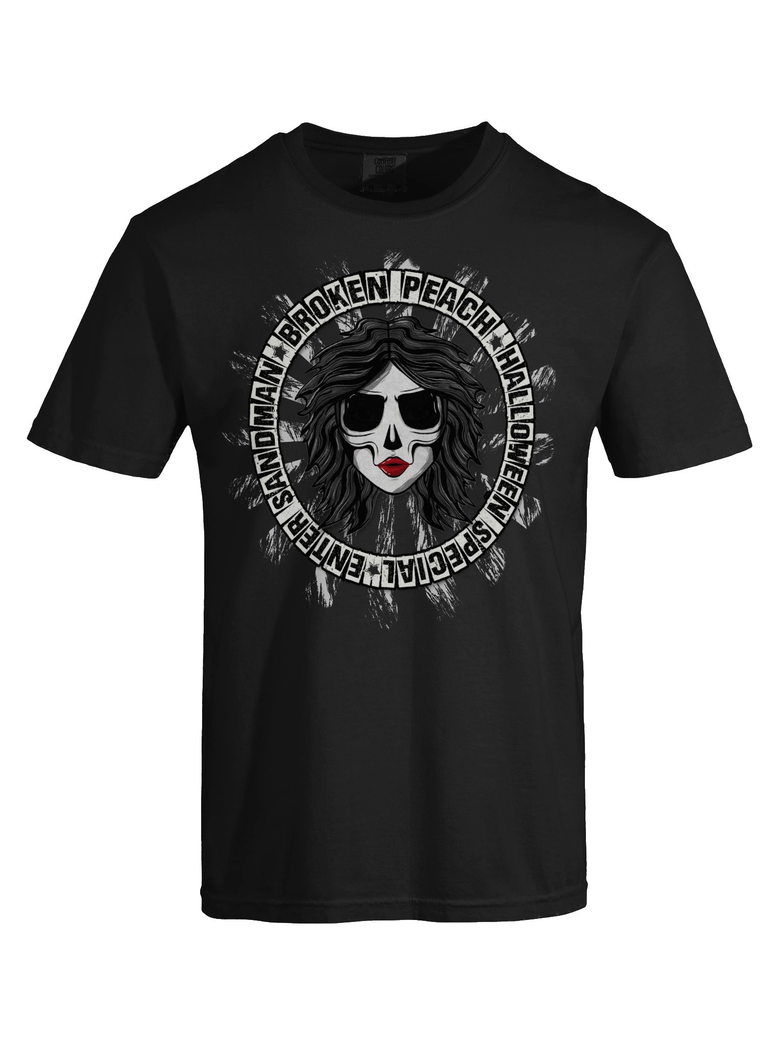 Broken Peach – Enter Sandman Halloween T-Shirt product image (9)