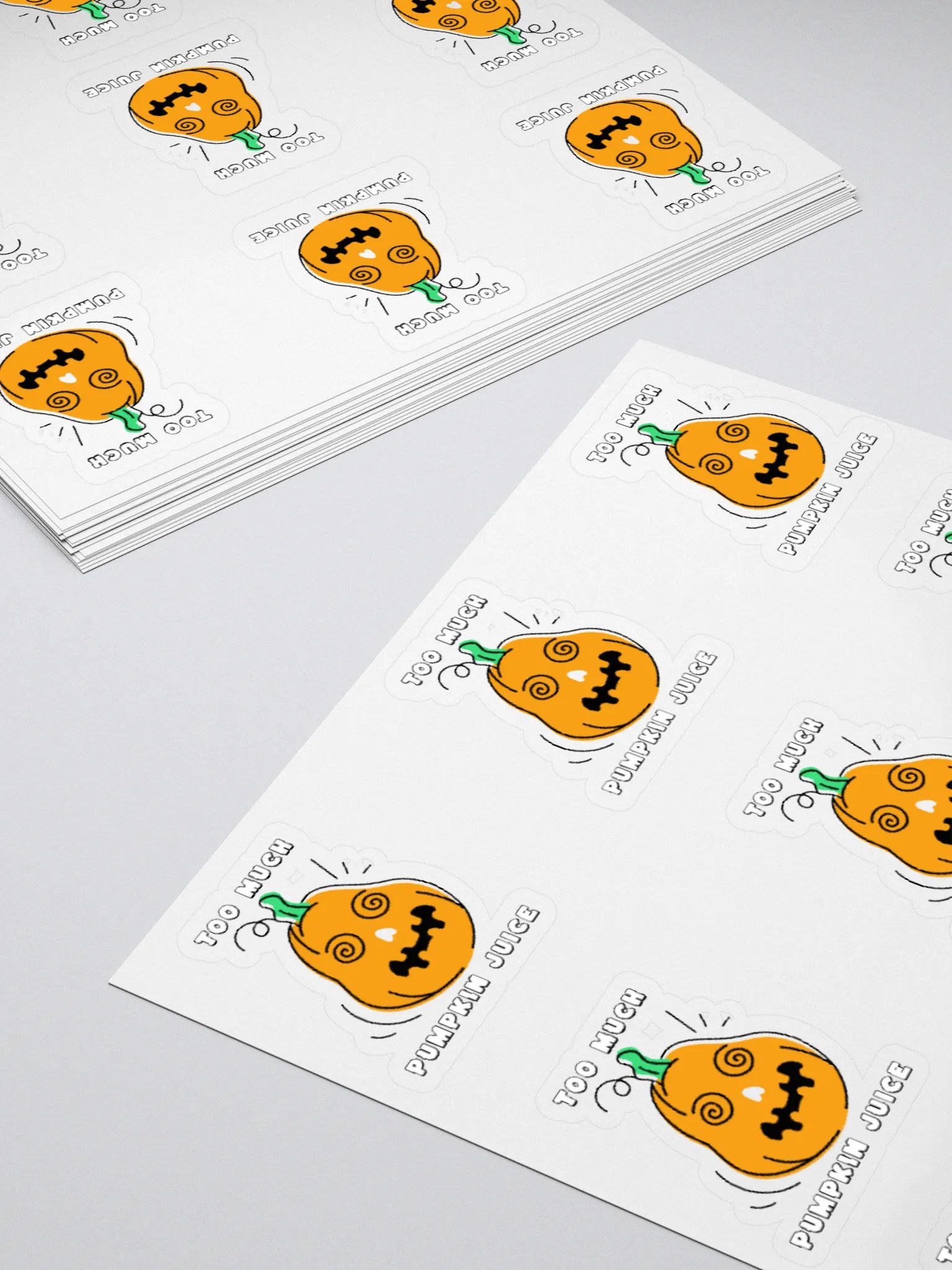 Too Much Pumpkin Juice Sticker Set product image (11)
