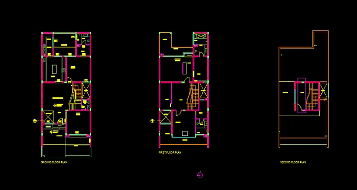 Sketchup House Modeling AutoCAD File with Complete 3D Model product image (2)