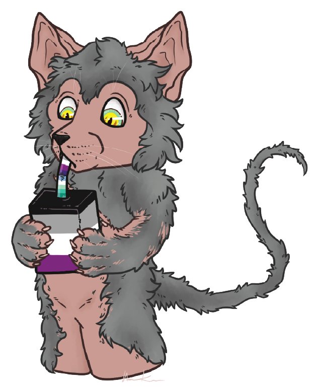 Raggedhollow Pride Sippy Sticker product image (1)
