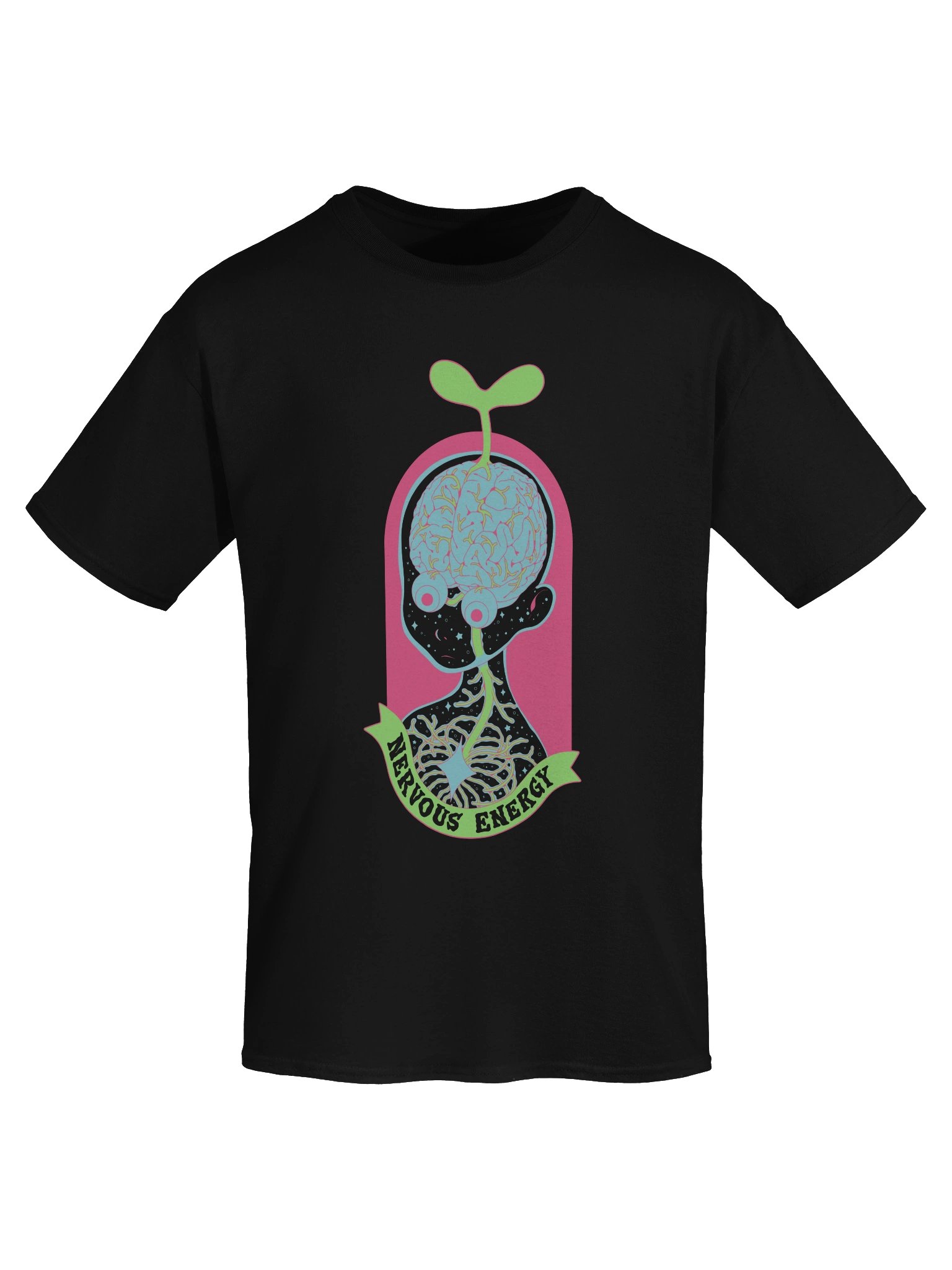 Alt Nervous Energy - Tee - Black product image (5)