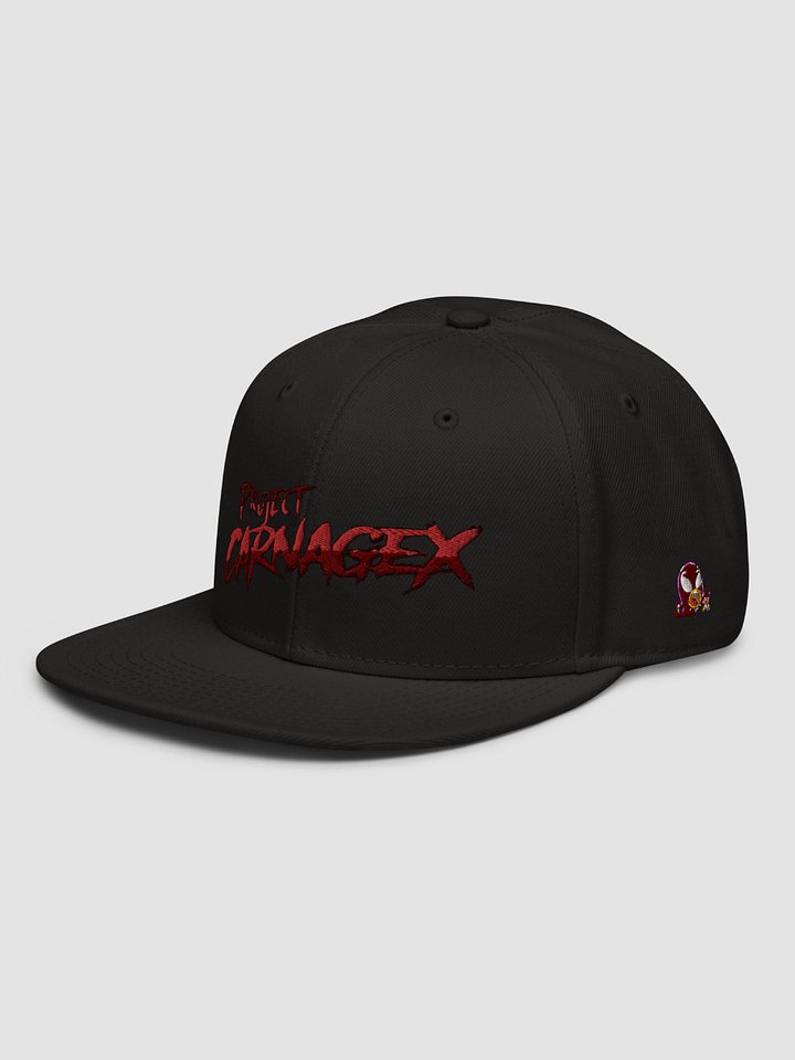 [projectcarnagex] Otto Wool Blend Snapback Cap Otto Cap 125-978 product image (2)