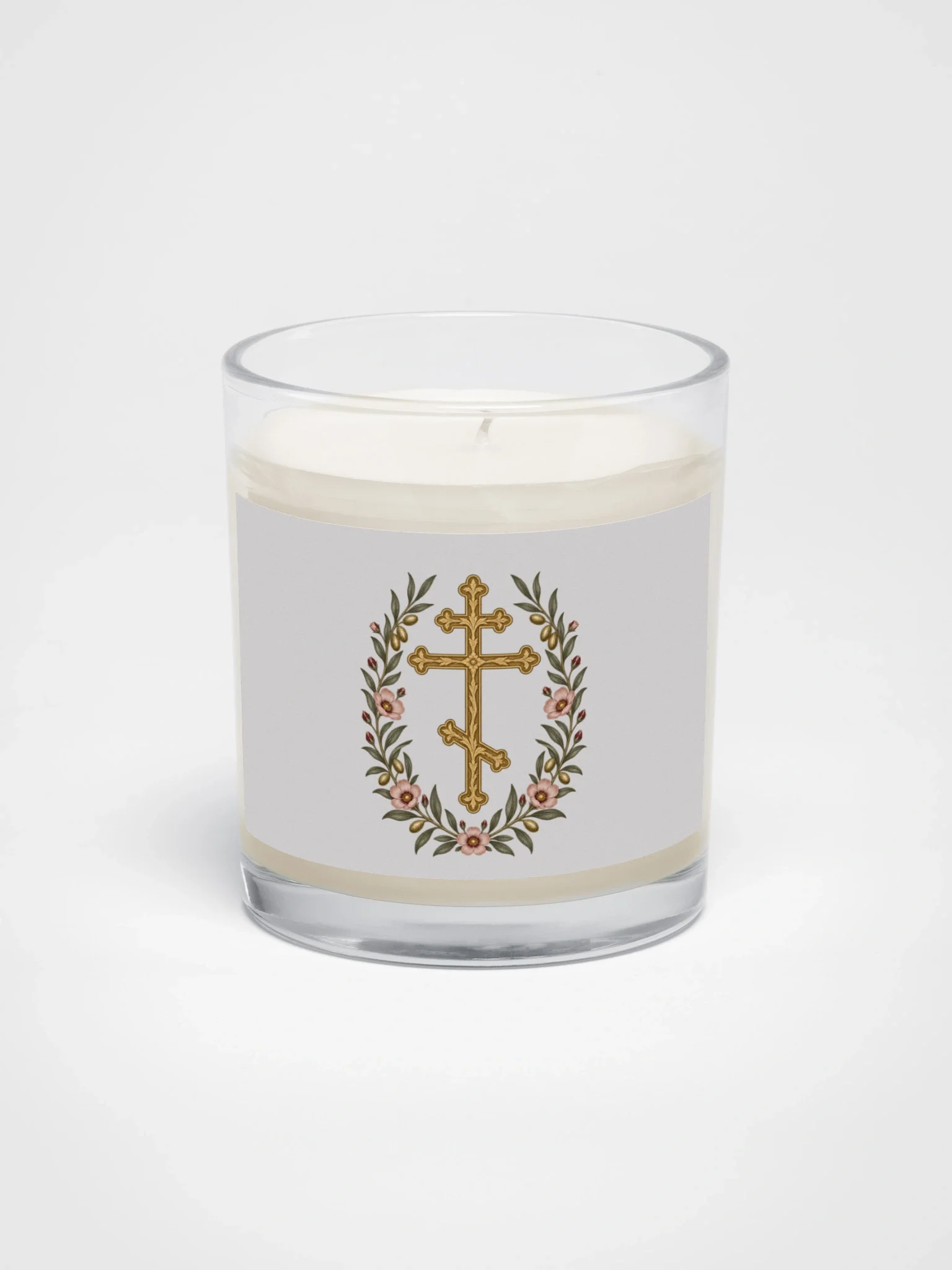 Orthodox Fragrance Free Soy Candle
