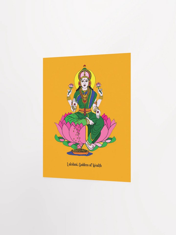 Goddess Lakshmi 8x10 Print product image (2)