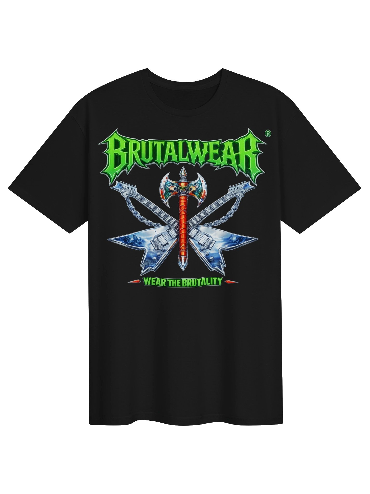 BWEAR OG3XAXES V GTRS GRN GRAPHIC TEE product image (1)