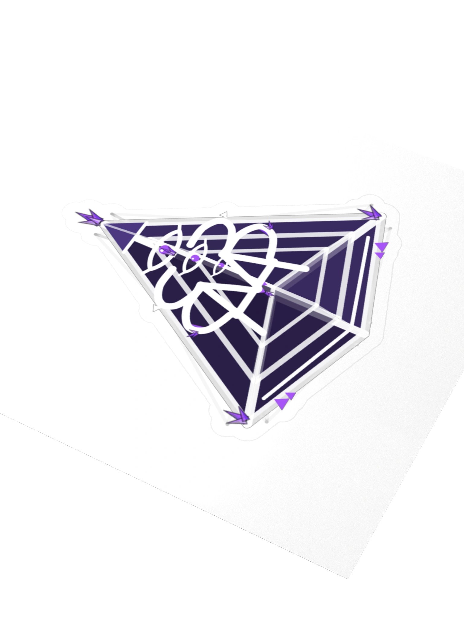 AMP-33 7D Pyramid — Transfer Sticker product image (3)