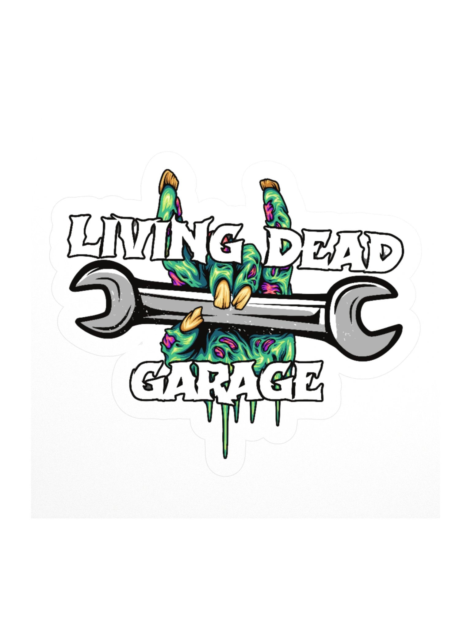 Living Dead Garage Sticker product image (3)