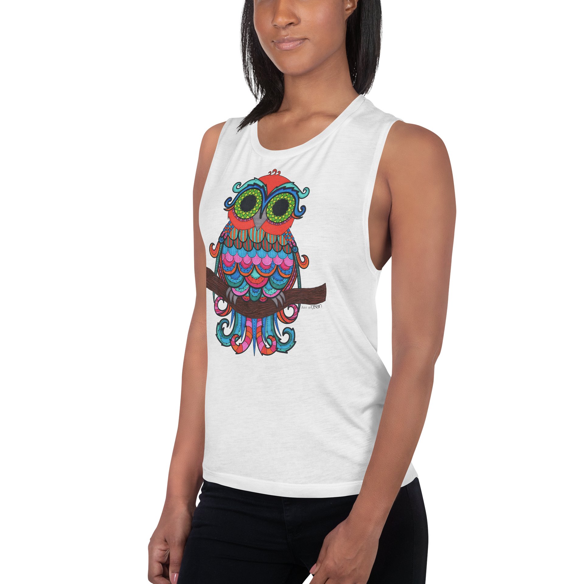 Ms. Owl Tank Top product image (2)