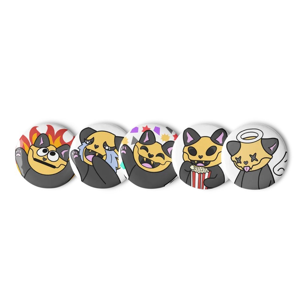 Classic Emote Pin Set product image (1)
