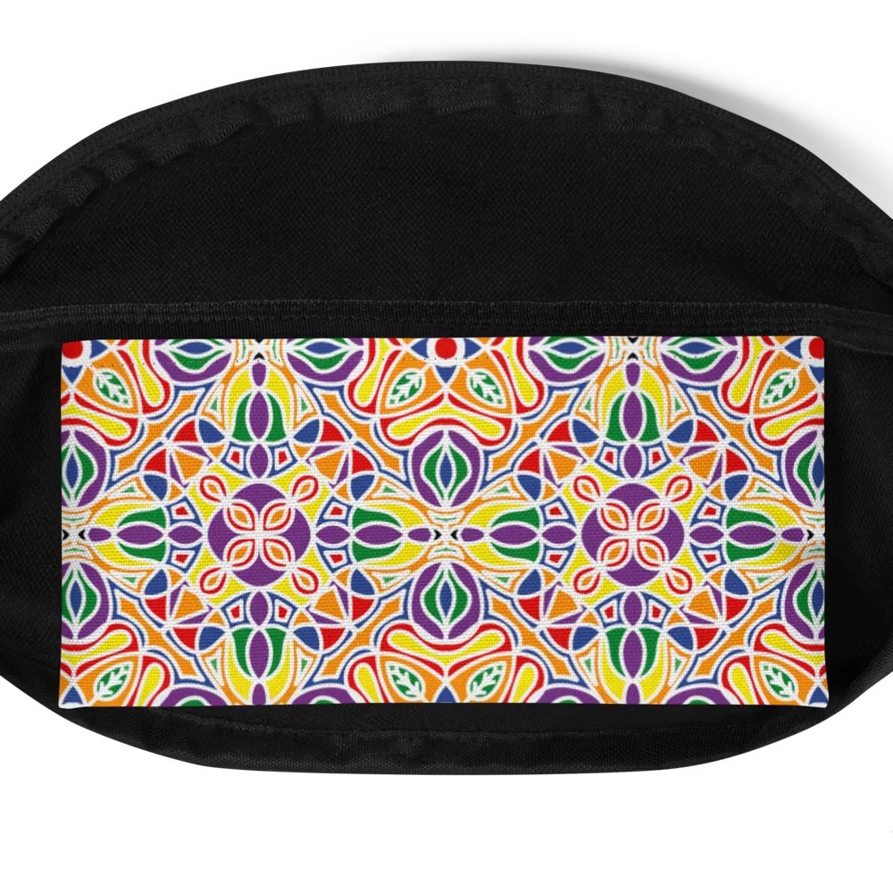 Pride Abstract (wt) Fanny Pack product image (9)
