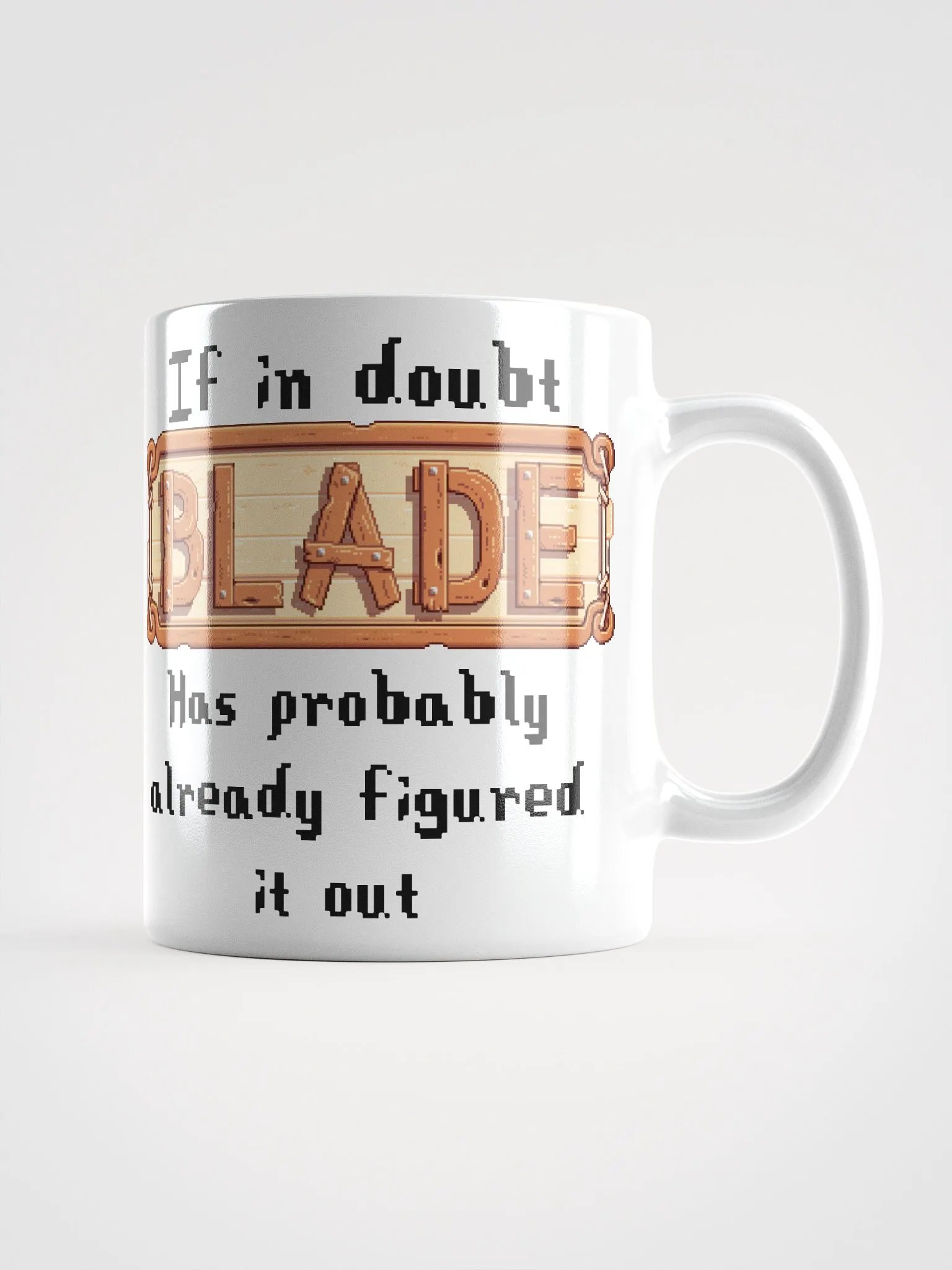 If in doubt Mug product image (1)