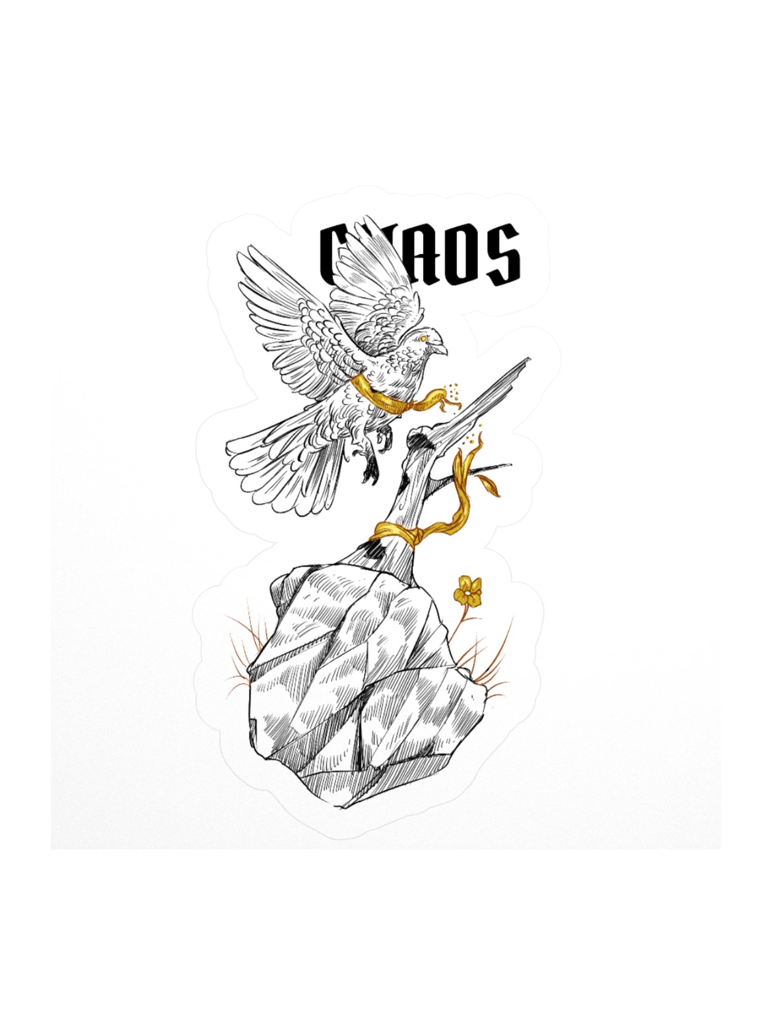 809 Rise of The Courts - Chaos Sticker product image (1)