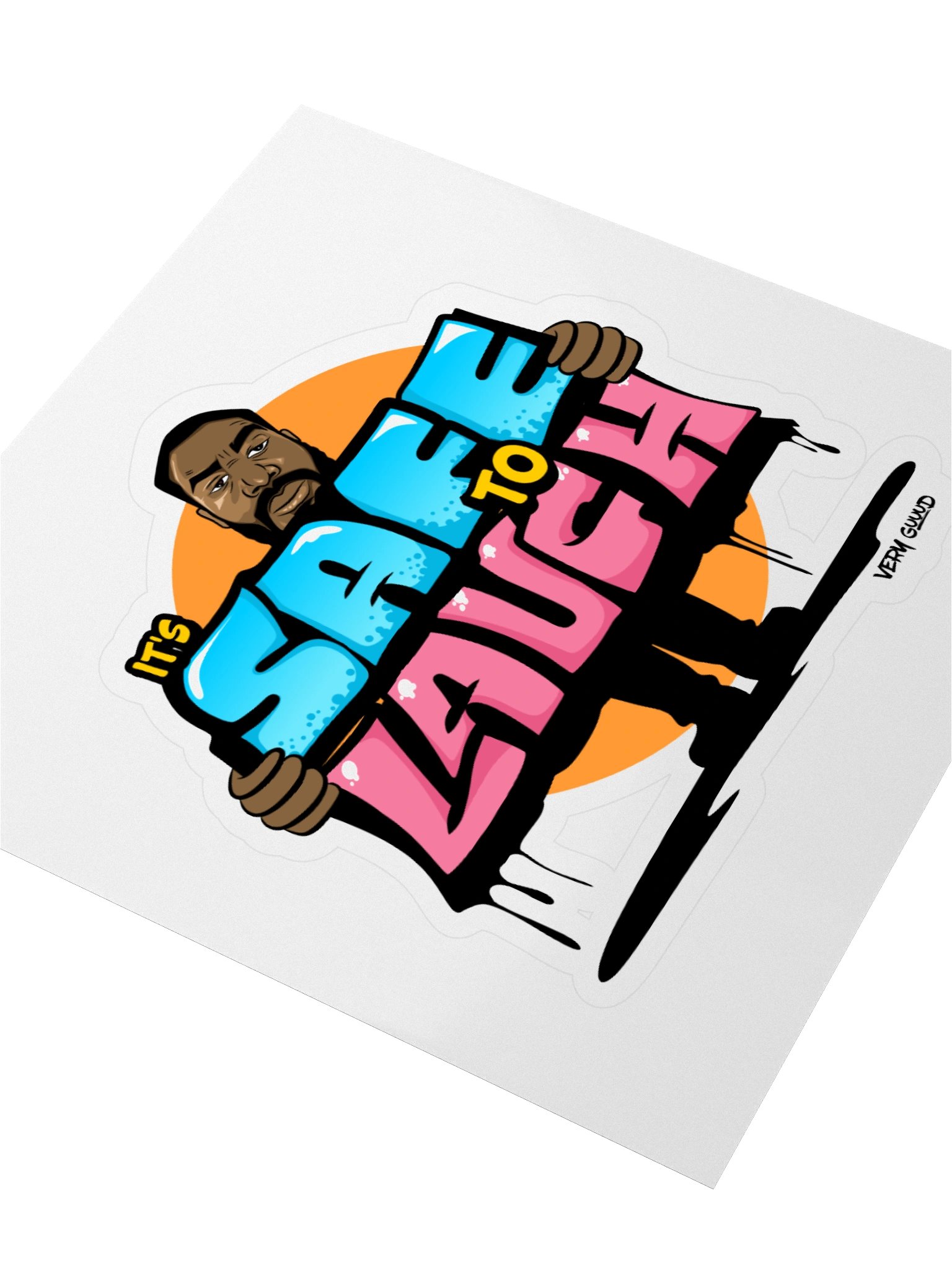 It's Safe to Laugh Sticker product image (3)