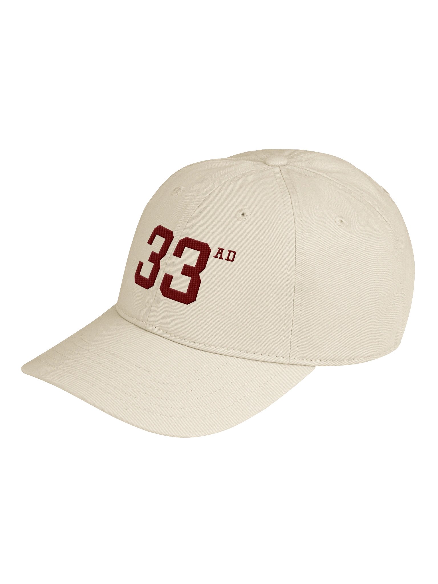 33 AD Dad Hat / Natural product image (3)