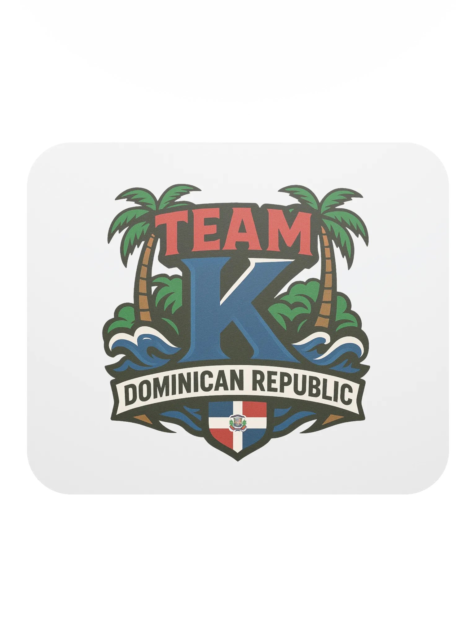 TEAM K Dominican Republic Classic Mouse Pad product image (2)