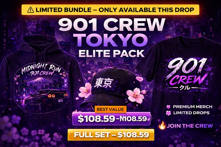 901 Crew Tokyo Elite Pack 🇯🇵 product image (1)