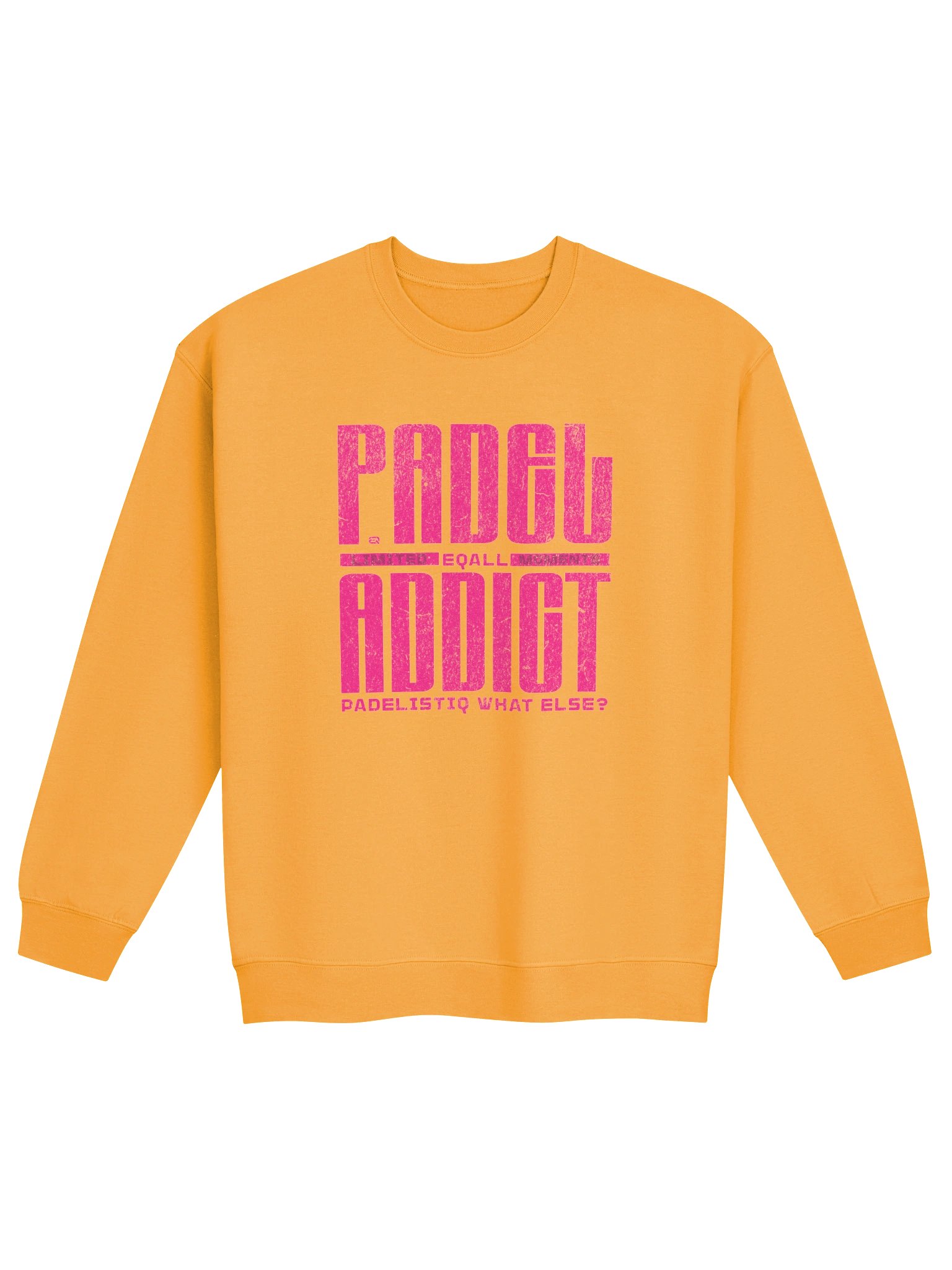 PADELISTIQ Addict Crewneck Gildan Sweatshirt_R3CVR.i by EQALL® Essentials_Pink product image (2)