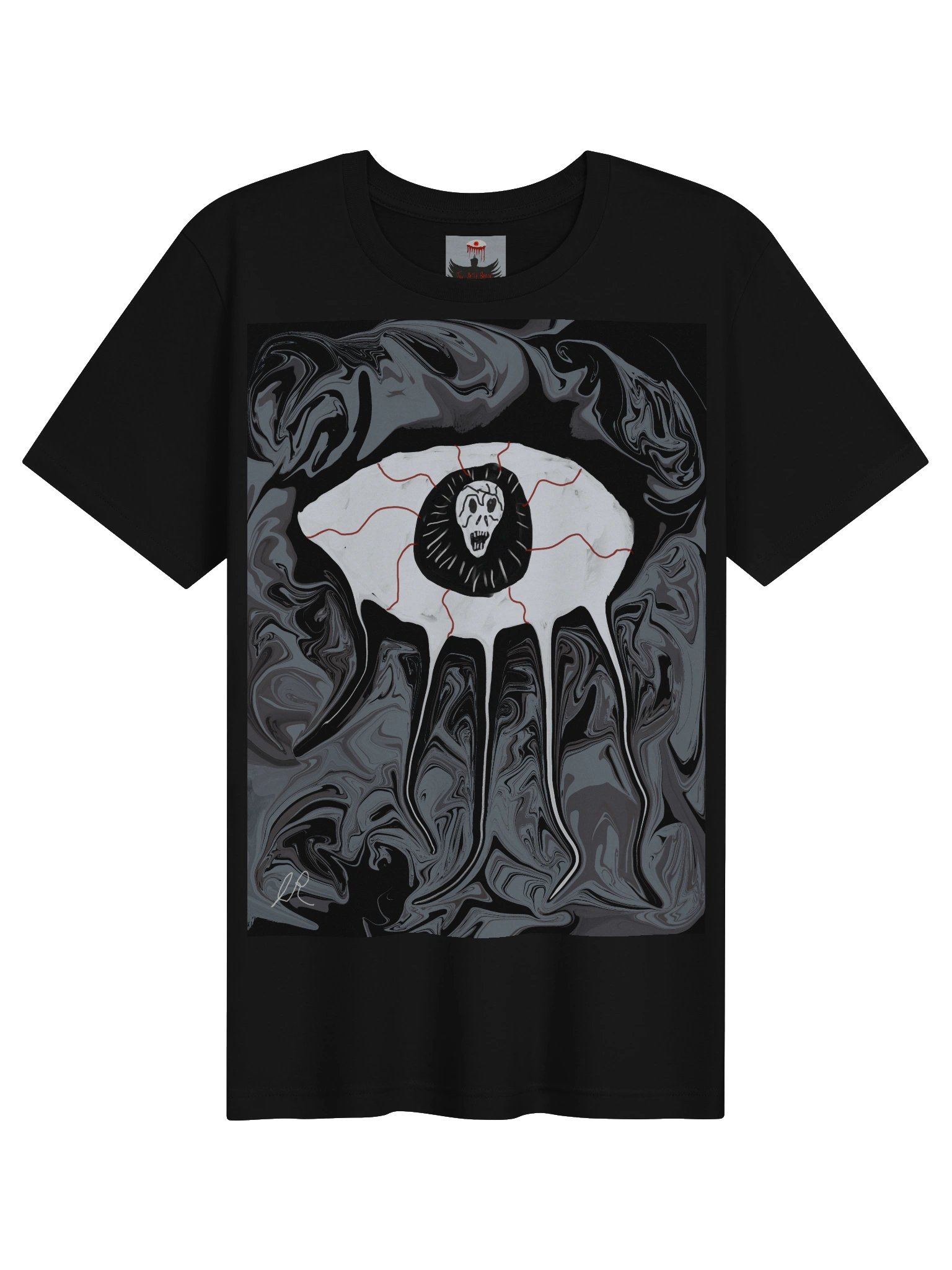 Surreal Skull Eye Tee product image (1)