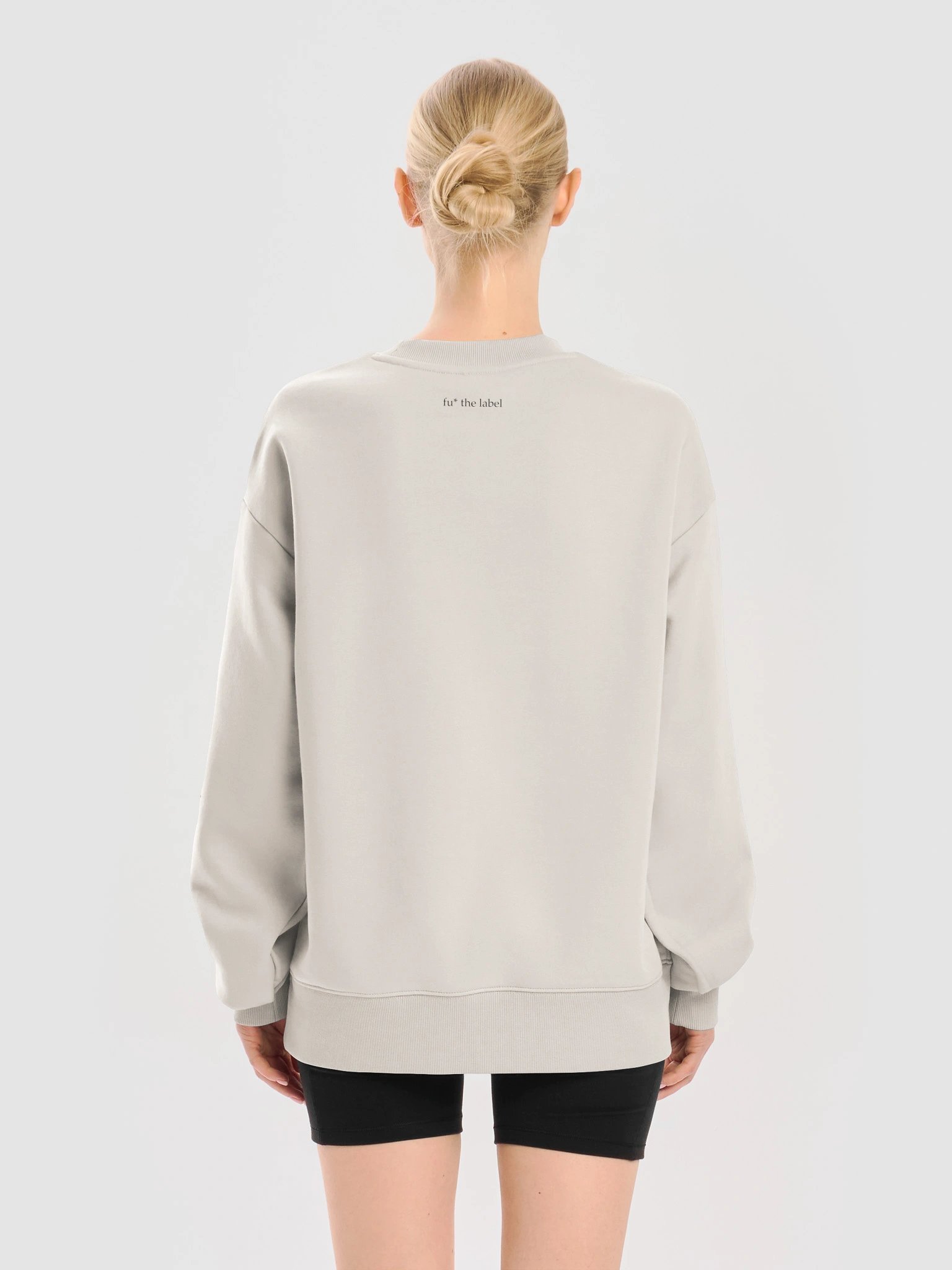 anthropic — heavy crewneck (bone) product image (10)