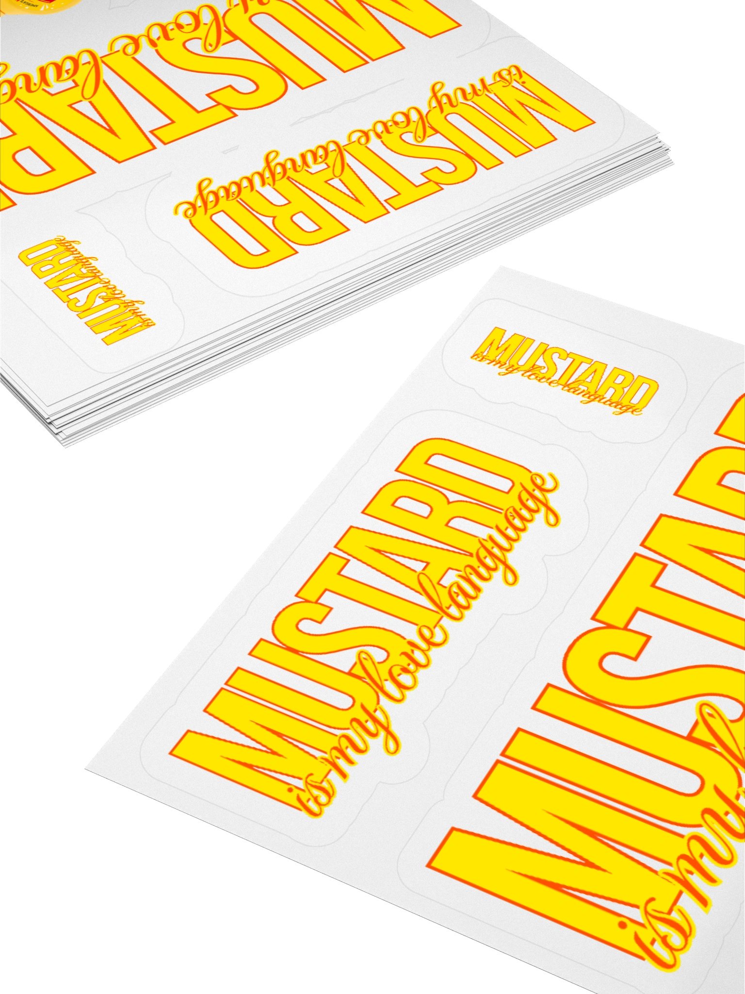 Mustard Sticker Set product image (11)