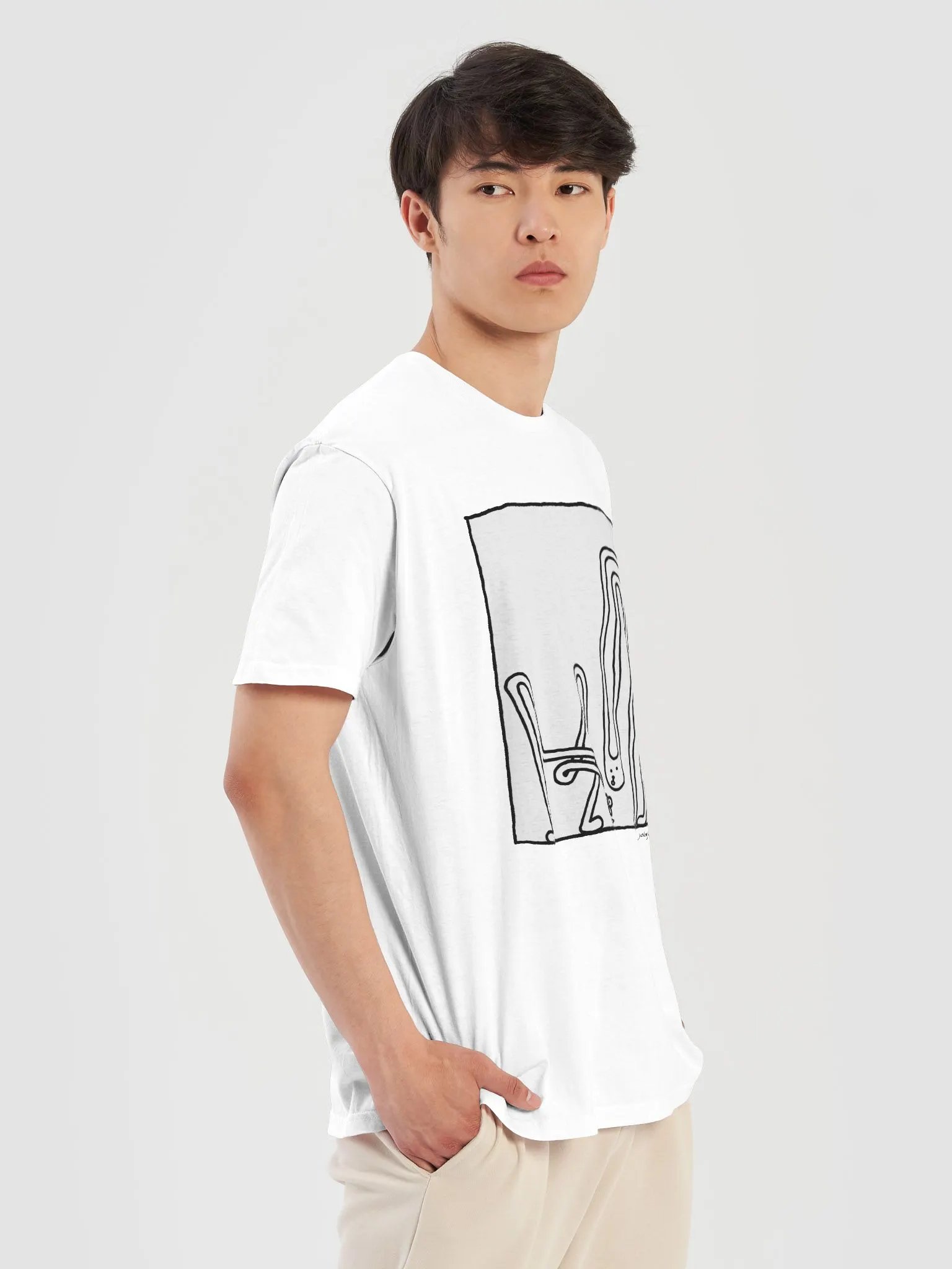 flower t-shirt product image (4)