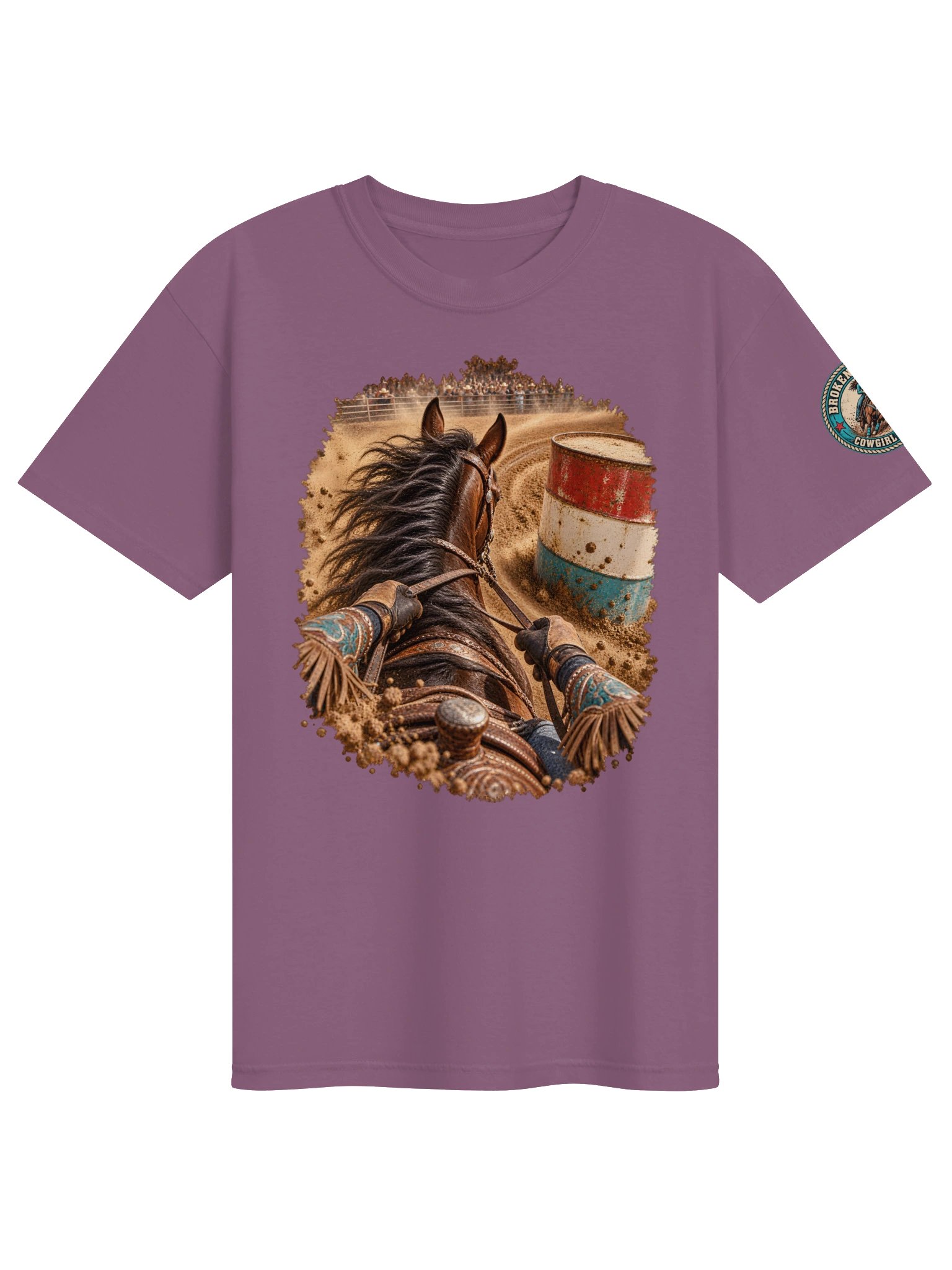 Barrel Racing Shirt — The Money Barrel POV | Broken Cowgirl™ product image (3)