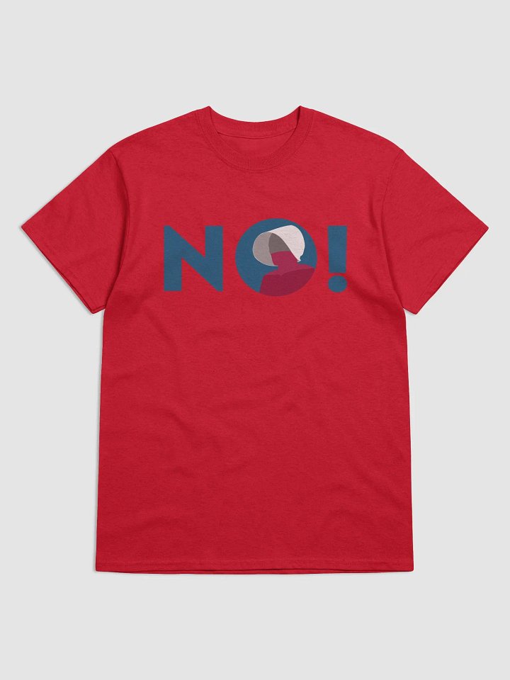Rebellious 'NO!' Statement Gildan heavyweight t-shirt product image (21)