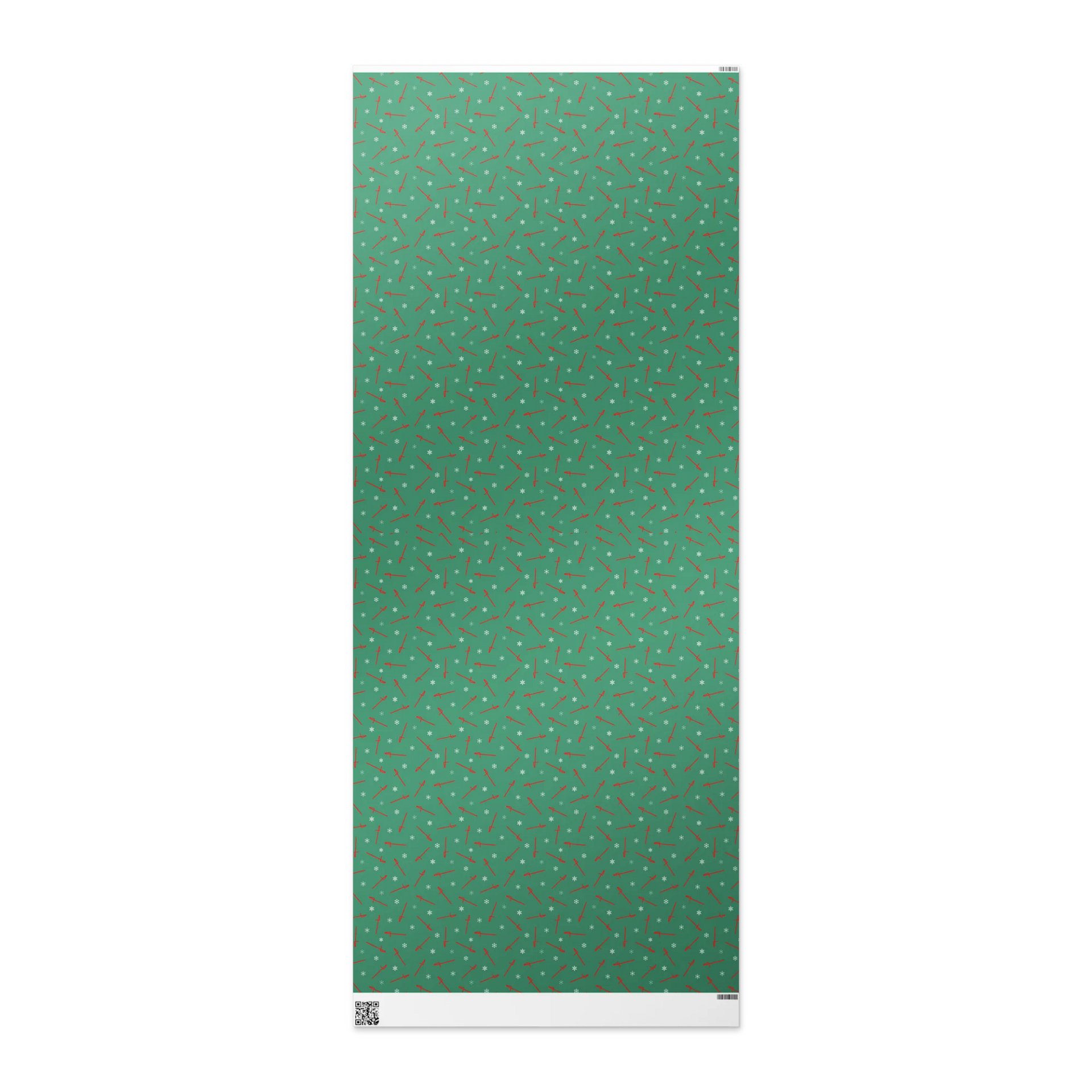 Scattered Flutes Gift Wrap Roll - ContraBass 30 x 72 product image (2)