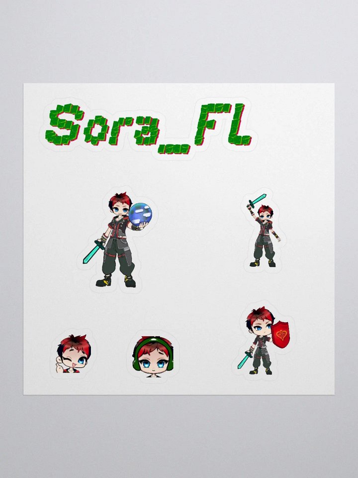 Sora_FL - Sticker Bogen product image (1)