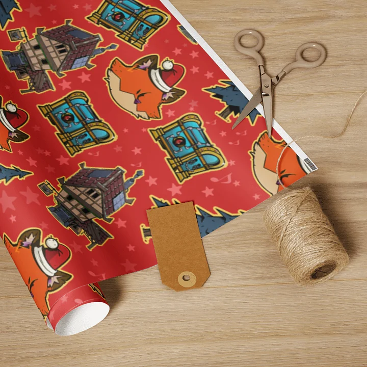 WoR Show Christmas Shuffle Up Wrapping Paper product image (2)