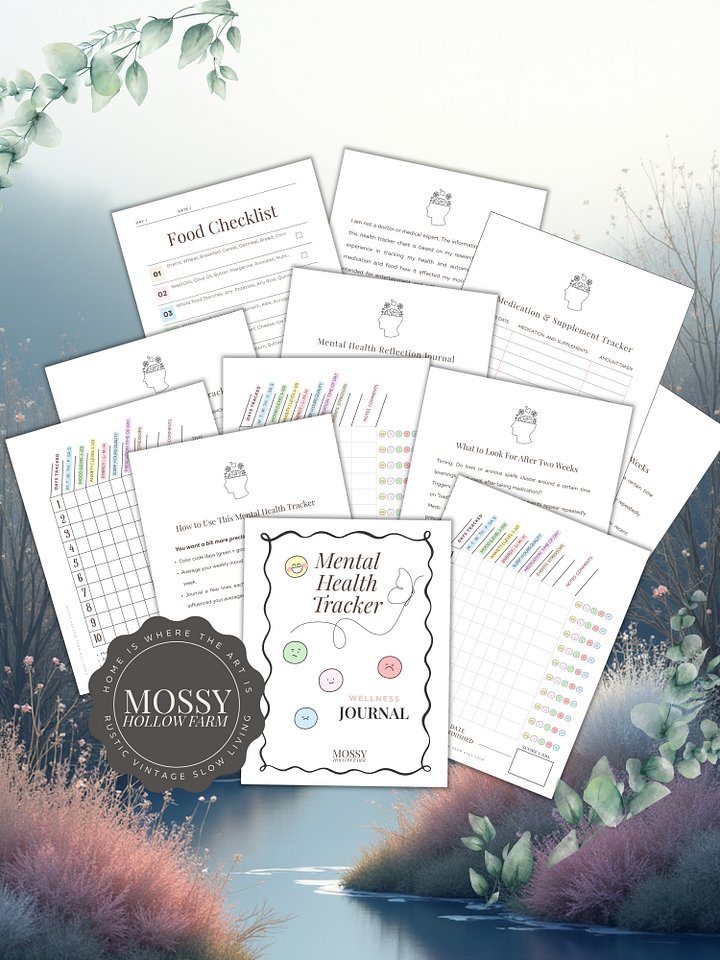 Mental Health Tracker - Printable Mood Tracker product image (2)
