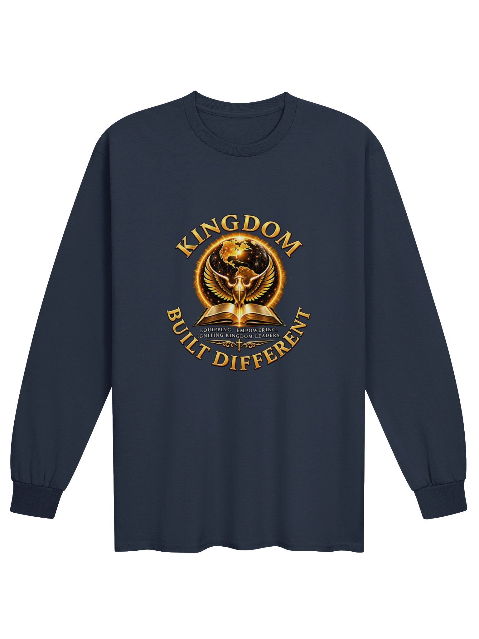 Kingdom Built Different Long-Sleeve T-Shirt product image (5)