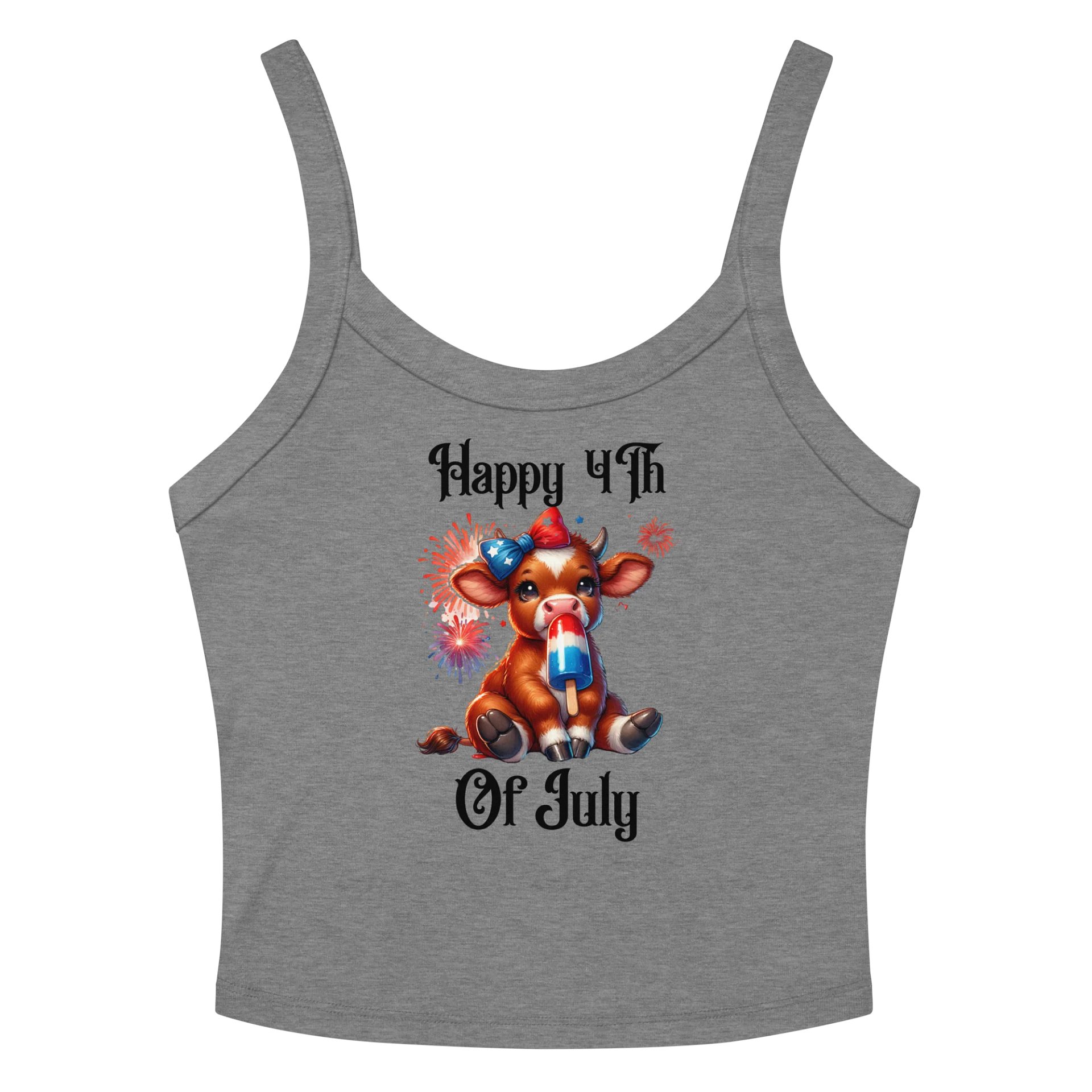 4th Of July Cow Tank product image (2)