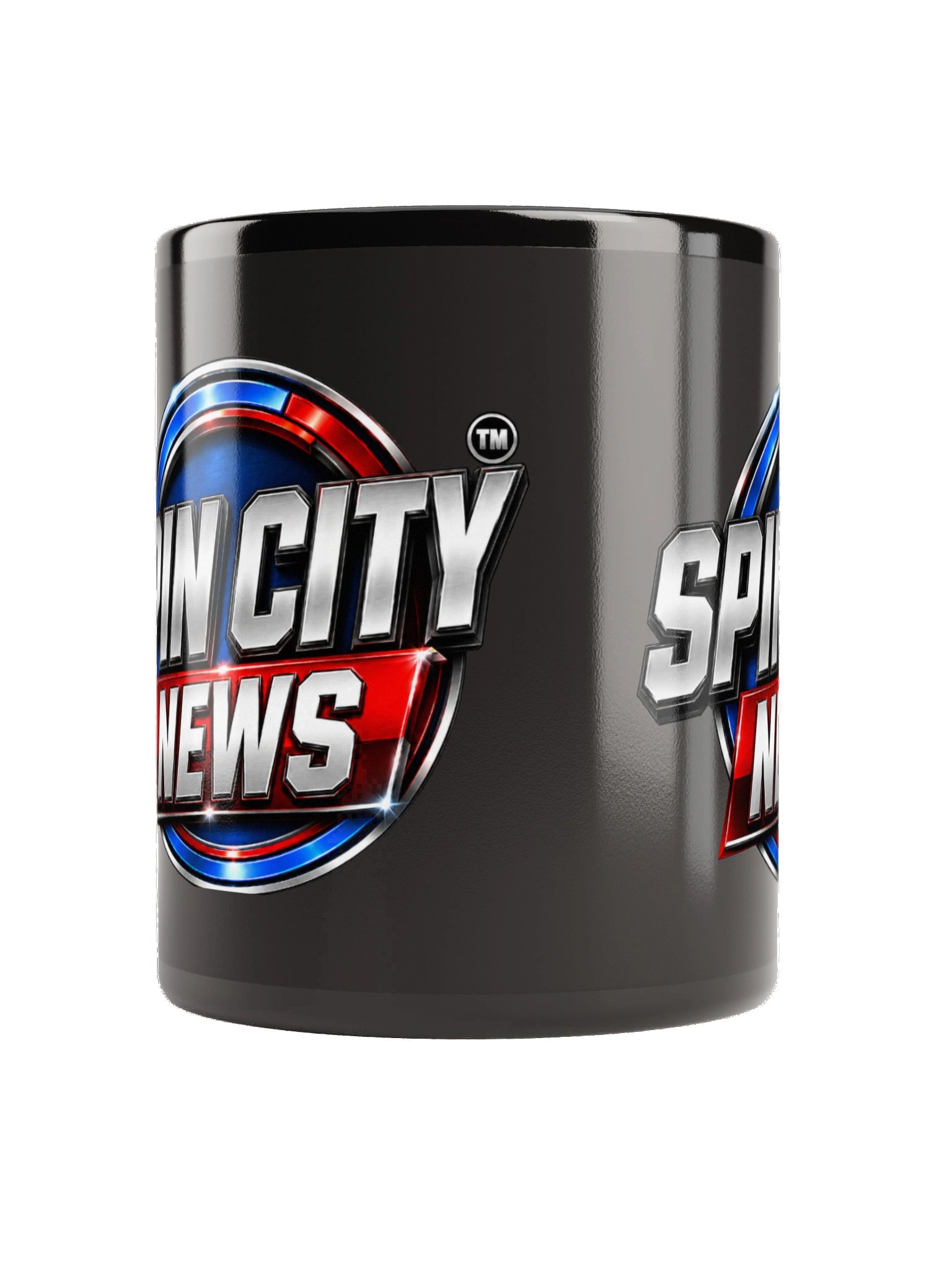 Spin City News Glossy Mug product image (4)