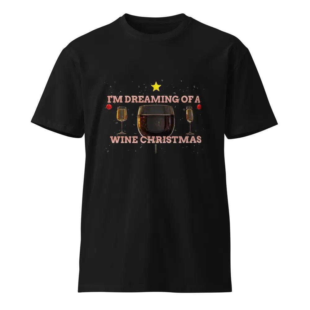 I'm Dreaming of a Wine Christmas - Unisex T-Shirt product image (1)