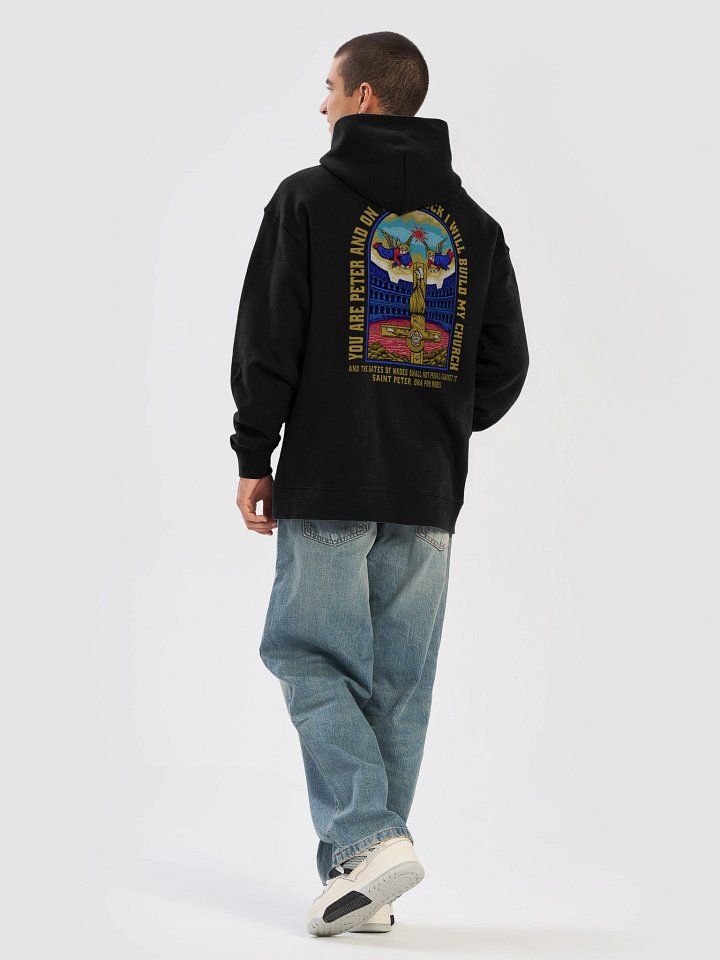 Saint Peter's Cross Oversized Hoodie product image (1)